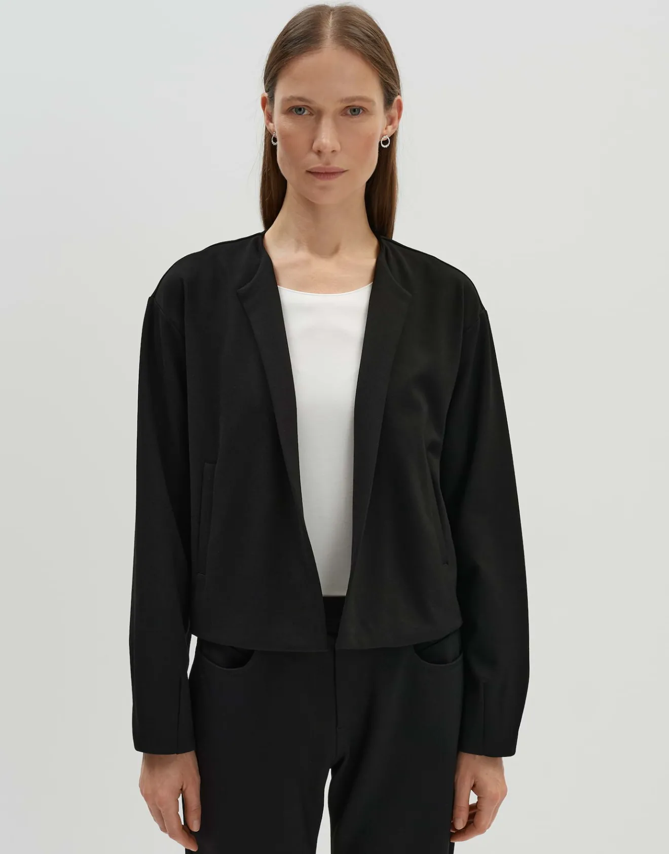Discount Blouson Jacke UCORINNA Loose aus Sweat Sweat