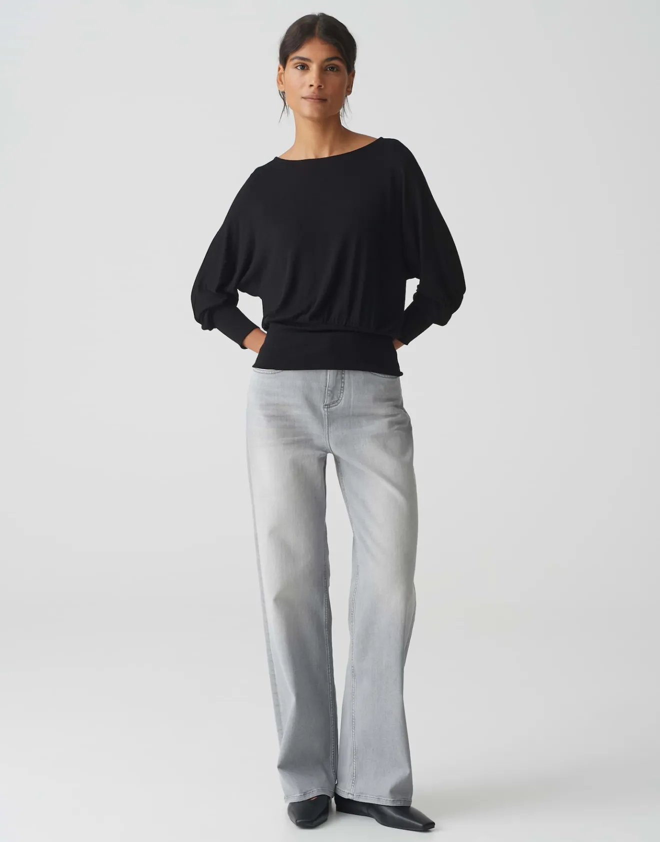 Sale Boxy Shirt SONNU Loose aus ECOVERO™ Viskose Mix Shirts