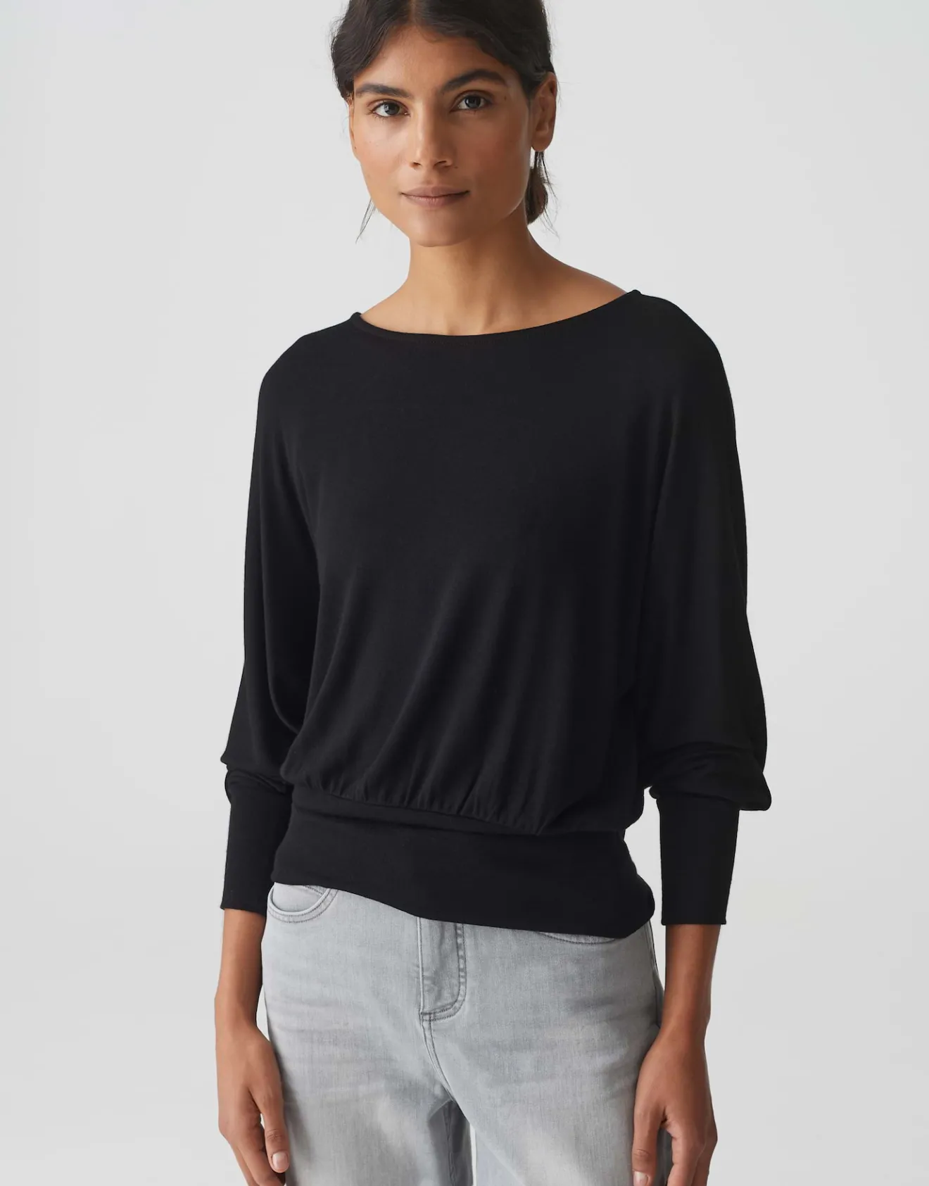 Sale Boxy Shirt SONNU Loose aus ECOVERO™ Viskose Mix Shirts