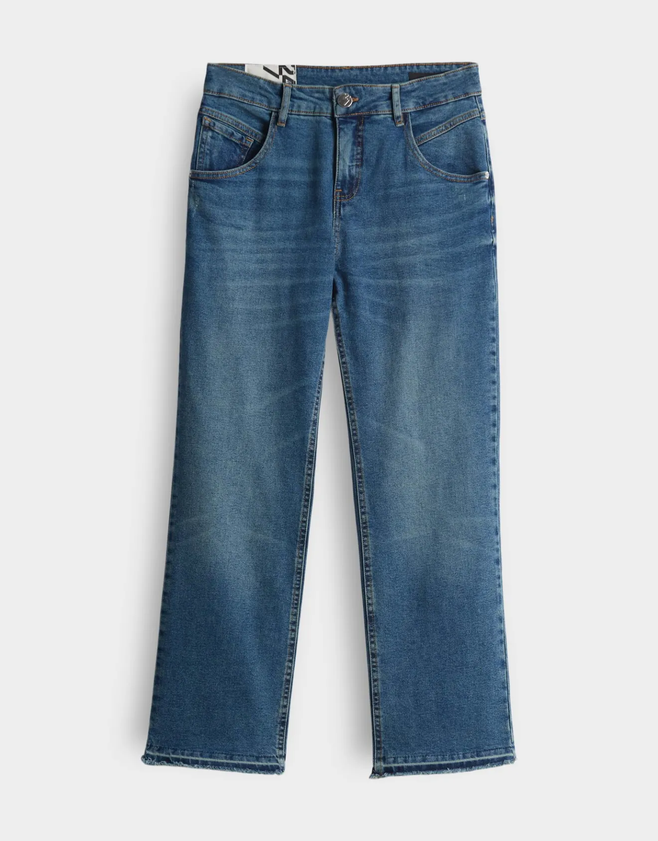 Discount Boyfriend Jeans LANI TWIST Mid Rise aus BCI Cotton Mix Jeans