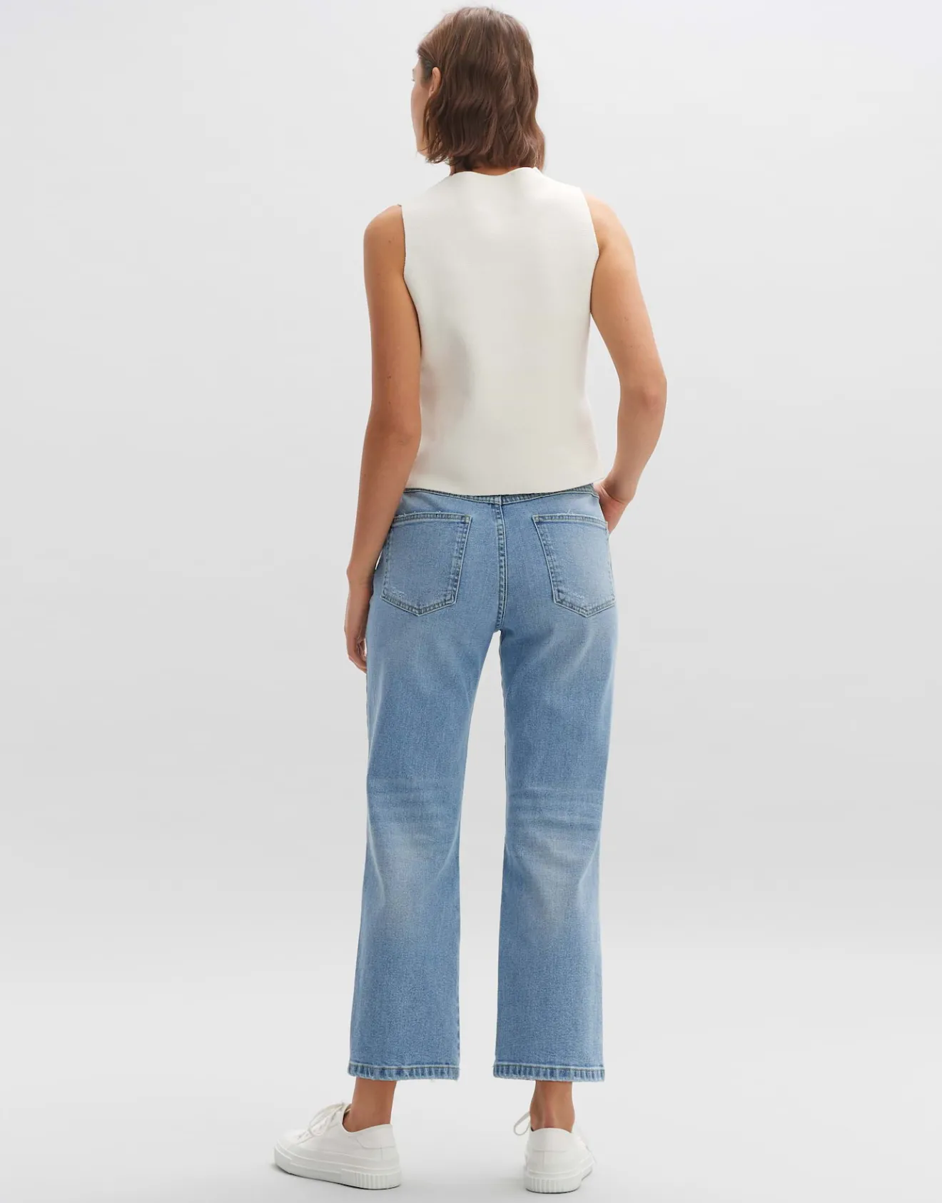 Discount Boyfriend Jeans LANI TWIST Mid Rise aus BCI Cotton Mix Jeans