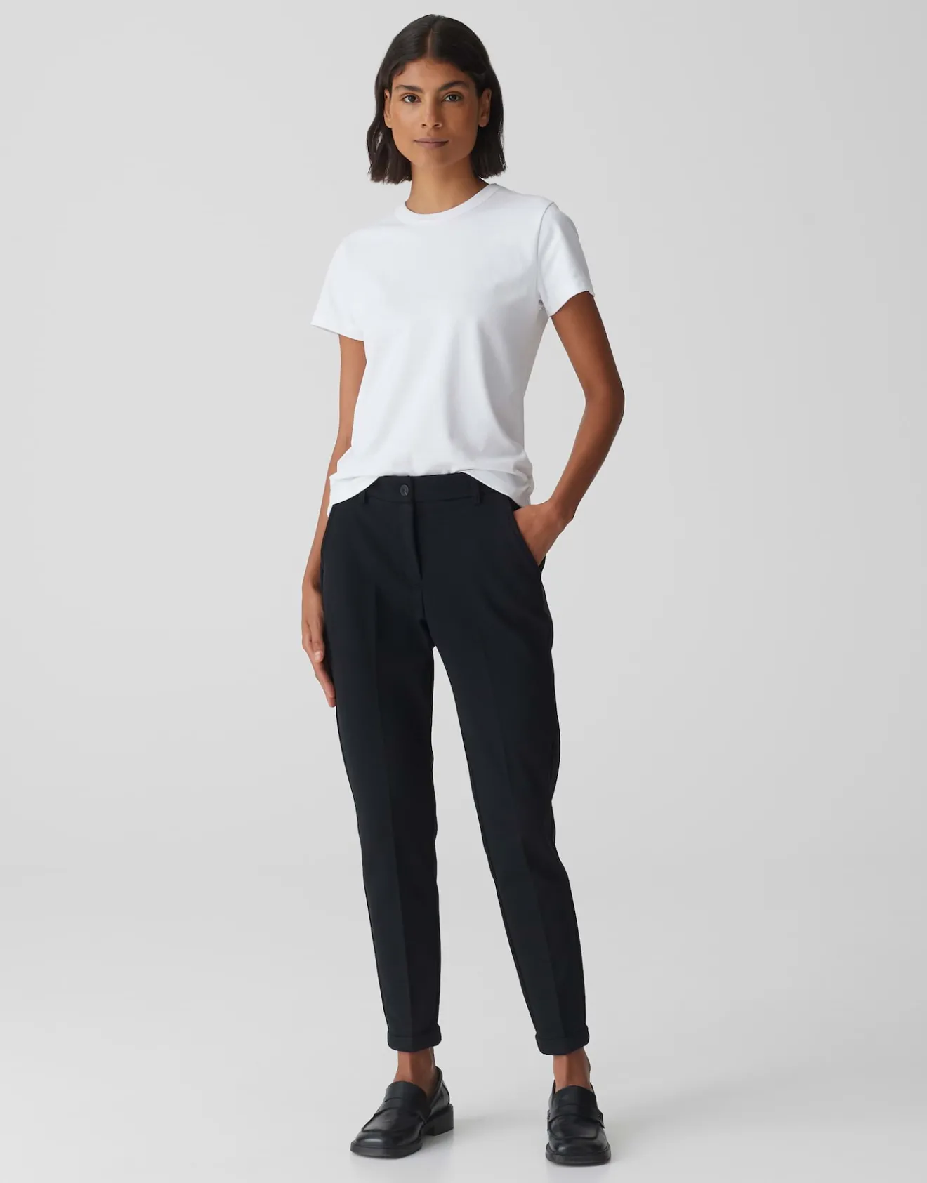 Hot City Pants MELINA Relaxed aus Baumwoll Mix Hosen