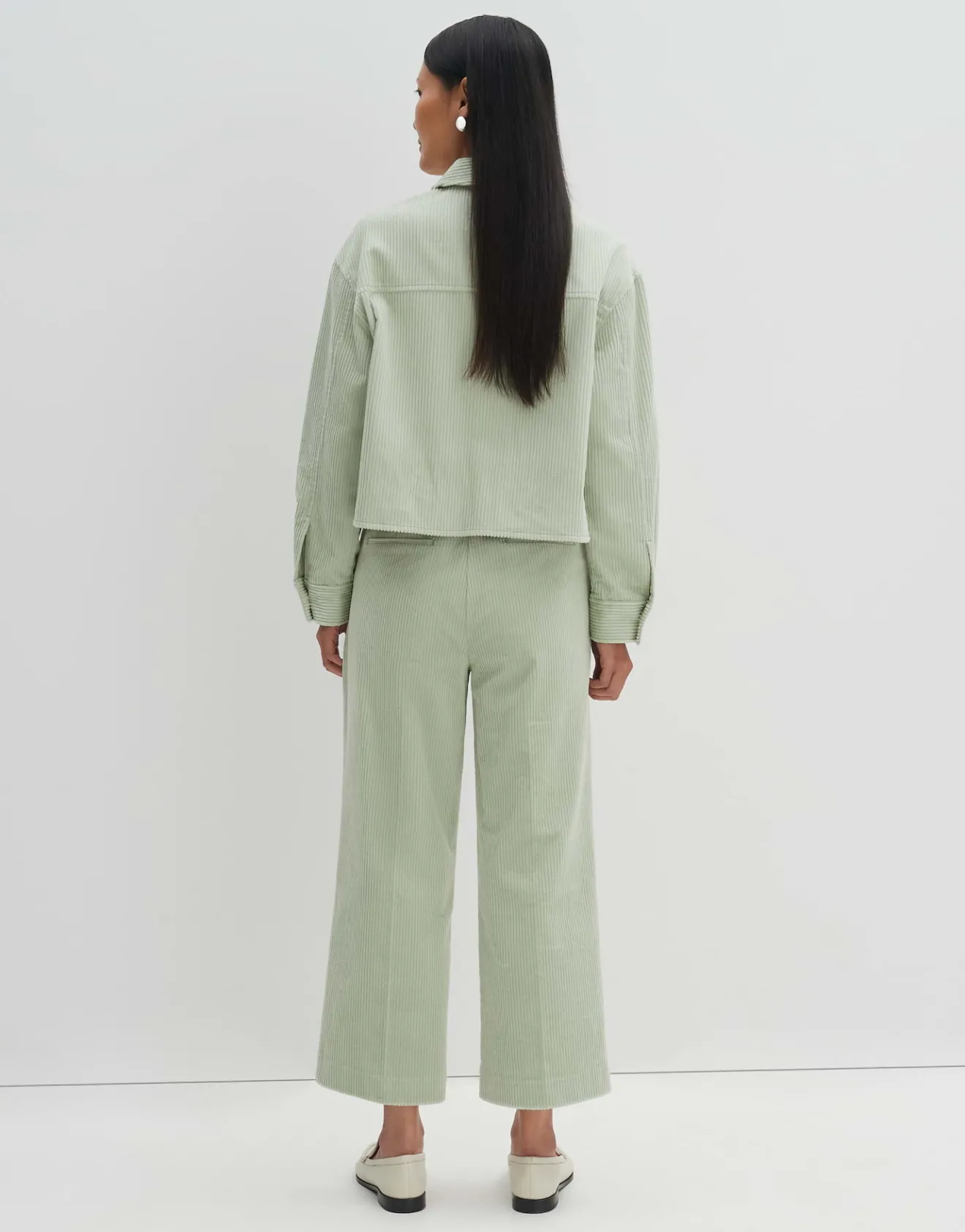 Cheap Cordhose CISILIA CORDUROY Relaxed mit Bügelfalte Hosen