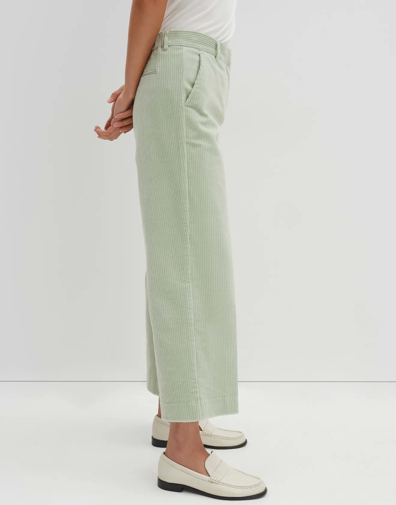 Cheap Cordhose CISILIA CORDUROY Relaxed mit Bügelfalte Hosen