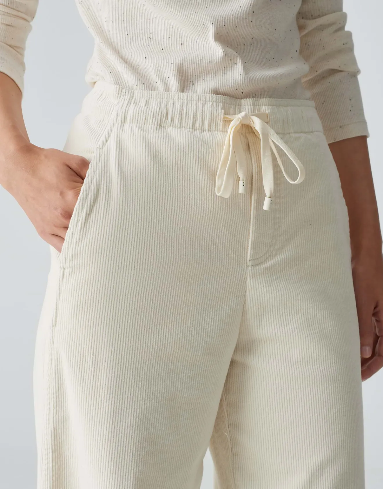 Sale Cordhose MILENI TRACK Wide aus weichem Baumwoll Mix Hosen
