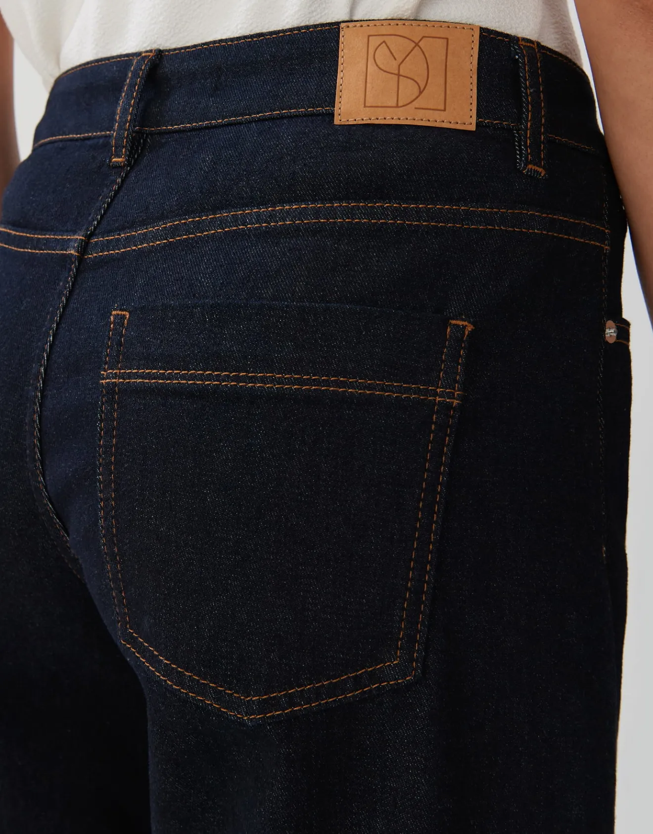 Discount Cropped Wide Jeans CELLMA TURN UP Mid Rise aus BCI Cotton Mix Jeans