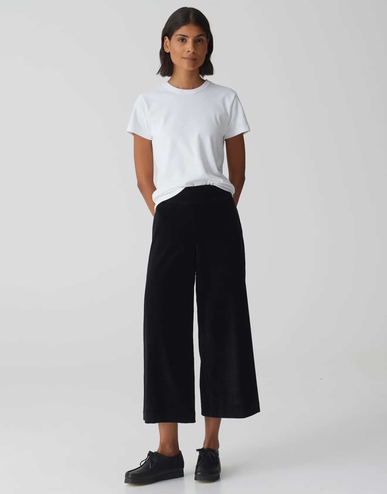 Outlet Culotte MISHA CORDUROY Wide aus weichem Jersey Hosen