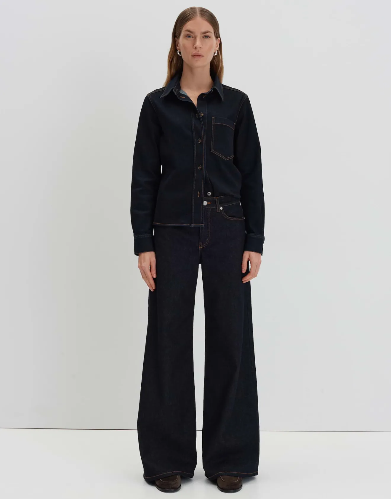 Fashion Extra Wide Leg Jeans CELLMA PALAZZO Mid Rise aus BCI Cotton Mix Jeans