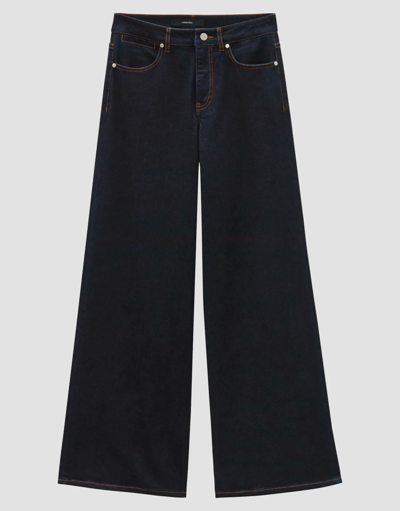 Fashion Extra Wide Leg Jeans CELLMA PALAZZO Mid Rise aus BCI Cotton Mix Jeans