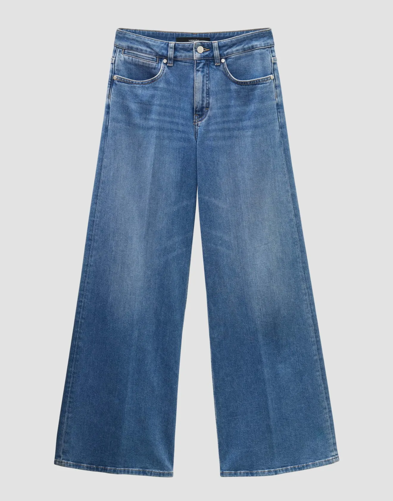 Flash Sale Extra Wide Leg Jeans CELLMA PALAZZO Mid Rise aus BCI Cotton Mix Jeans