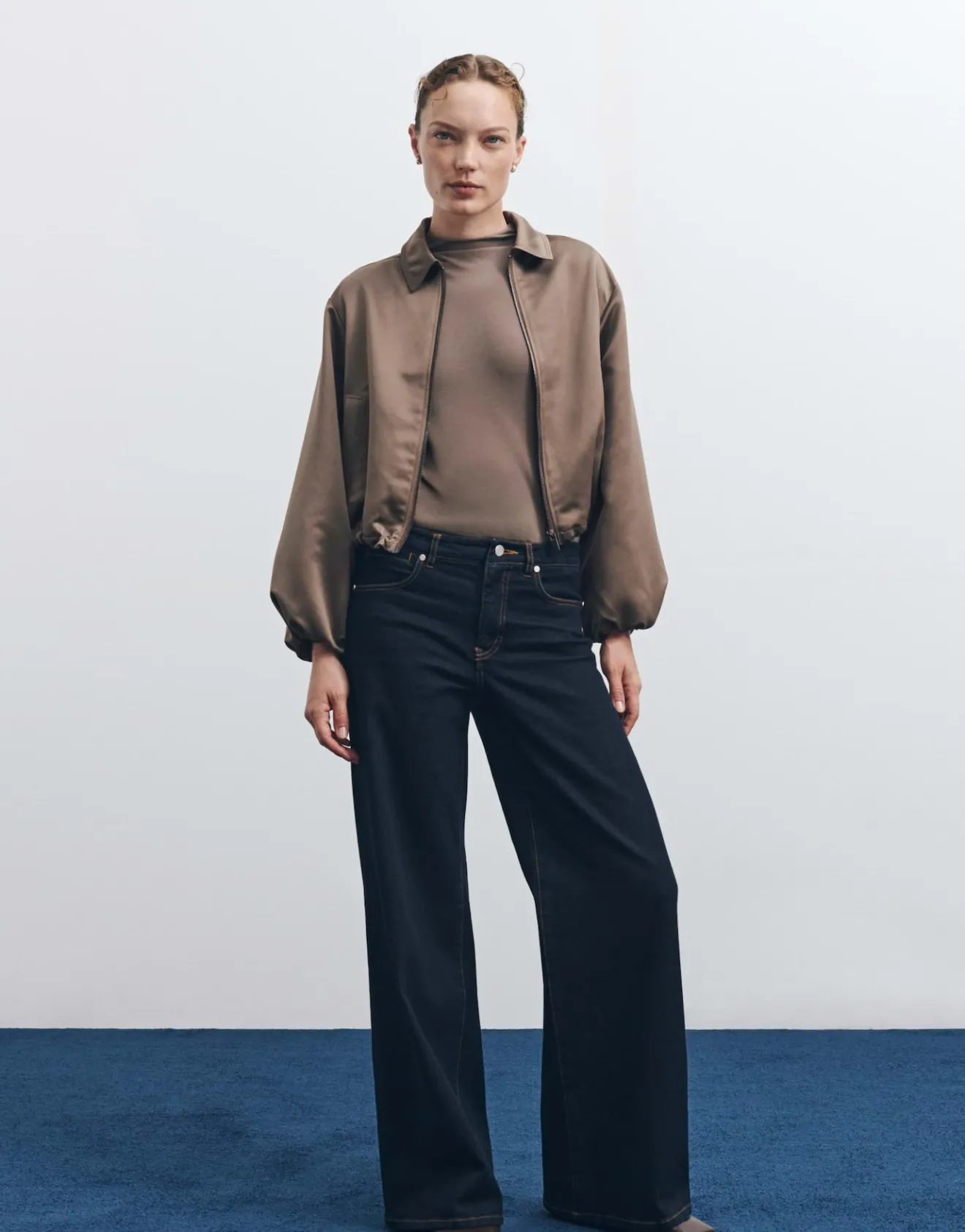 Fashion Extra Wide Leg Jeans CELLMA PALAZZO Mid Rise aus BCI Cotton Mix Jeans