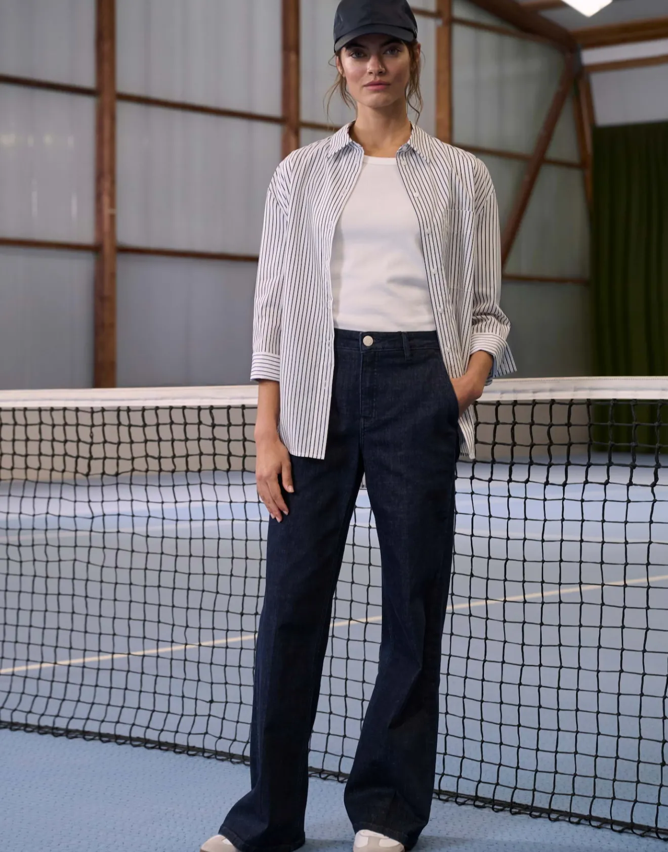 New Extra Wide Leg Jeans MIVA PALAZZO DYNAMIC aus Baumwoll Mix Jeans