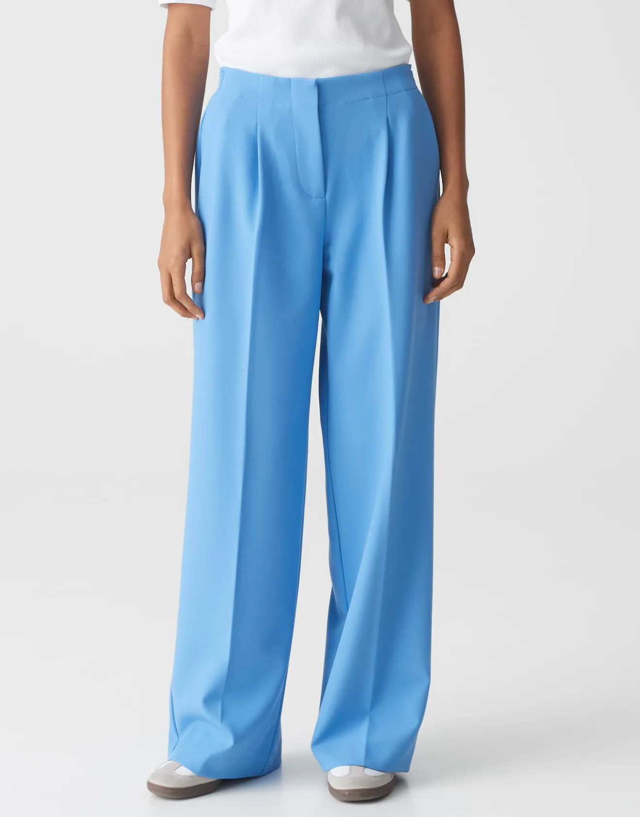 Online Extra Wide Leg Pants MAIGA PALAZZO aus Twill-Ware Hosen