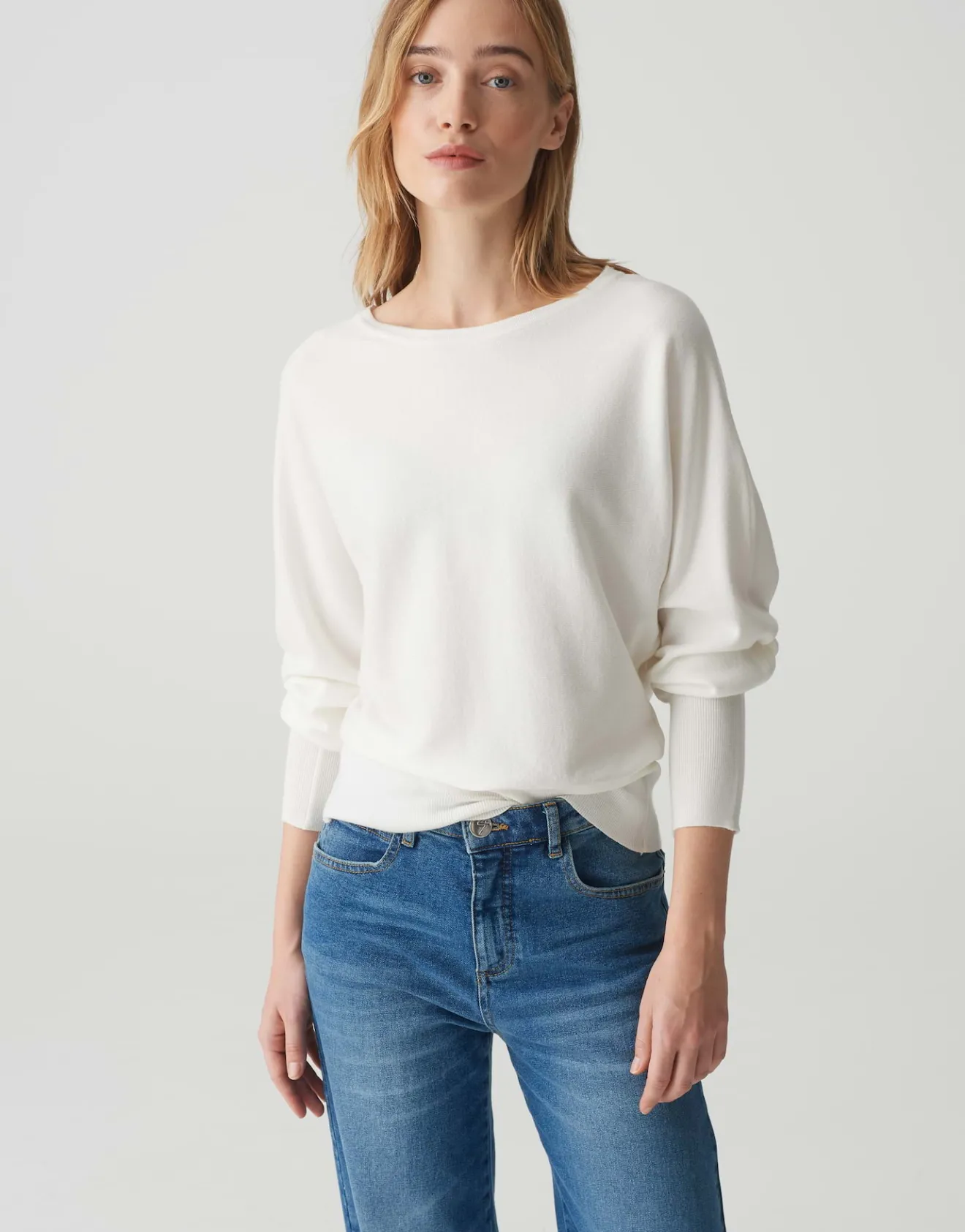 Cheap Feinstrickpullover PAUTLETA Batwing Fit aus Lyocell Mix Strick