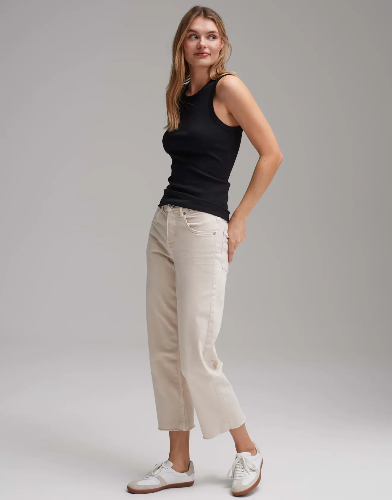 Online Geripptes Tanktop ILESSO Slim aus BCI Cotton Mix Basics | Shirts
