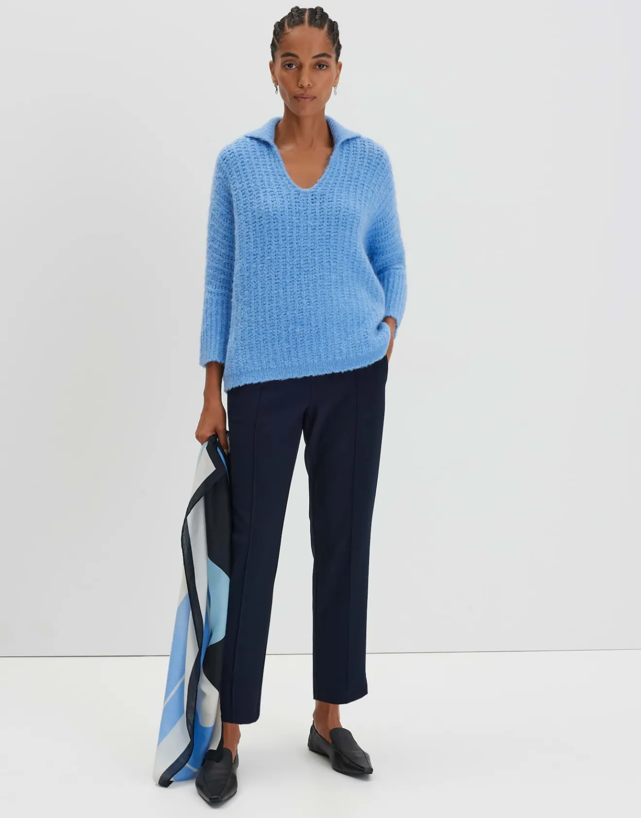 Discount Grober Strickpullover TUMALLY Loose mit Wolle Strick