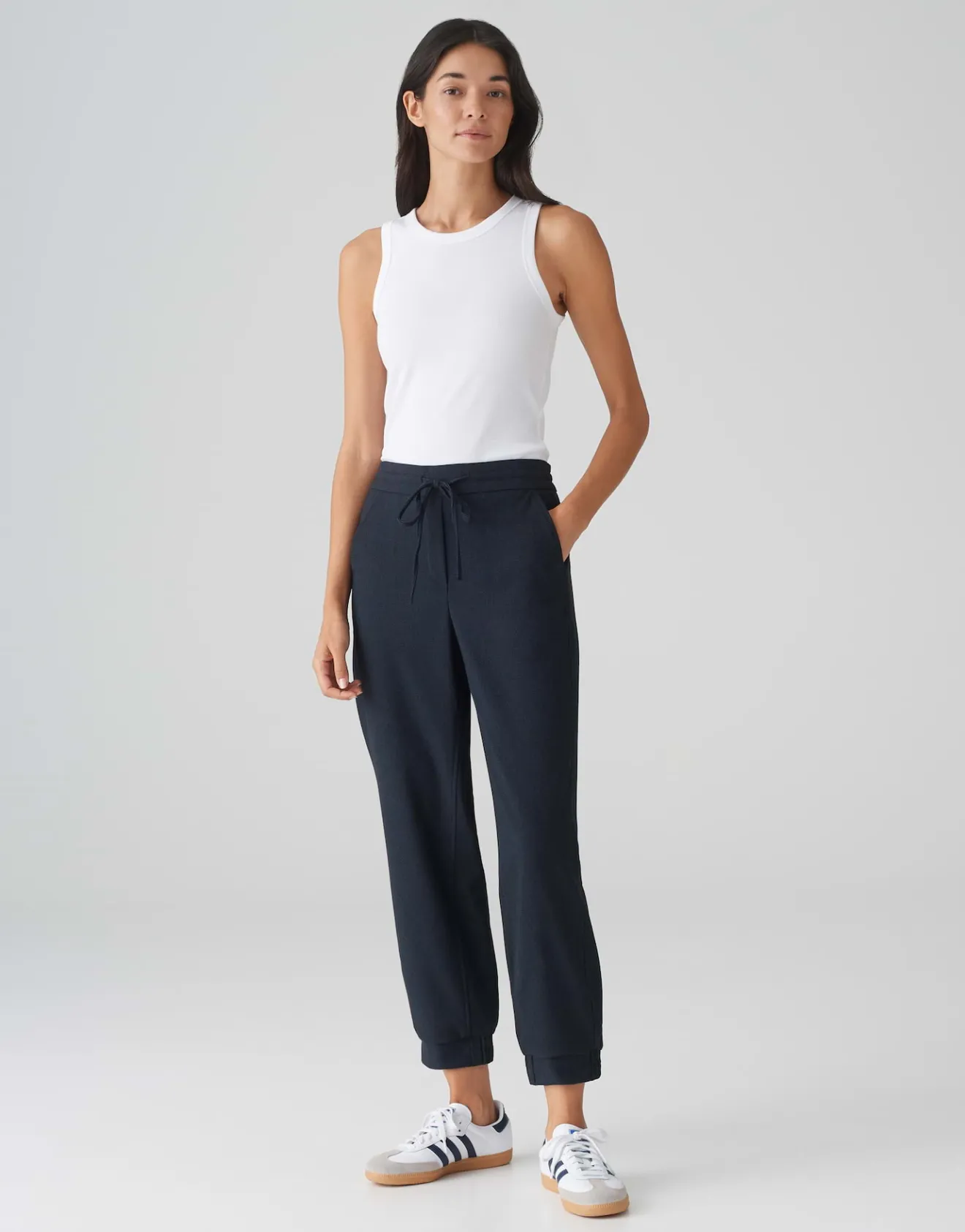 Shop Jogpants LILARA Relaxed aus Twill-Ware Hosen