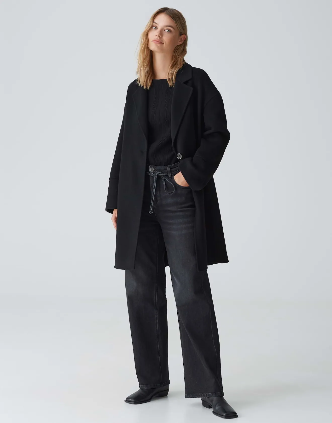 Flash Sale Kurzmantel HATILDE Oversize aus weichem Woll Mix Jacken & Mäntel