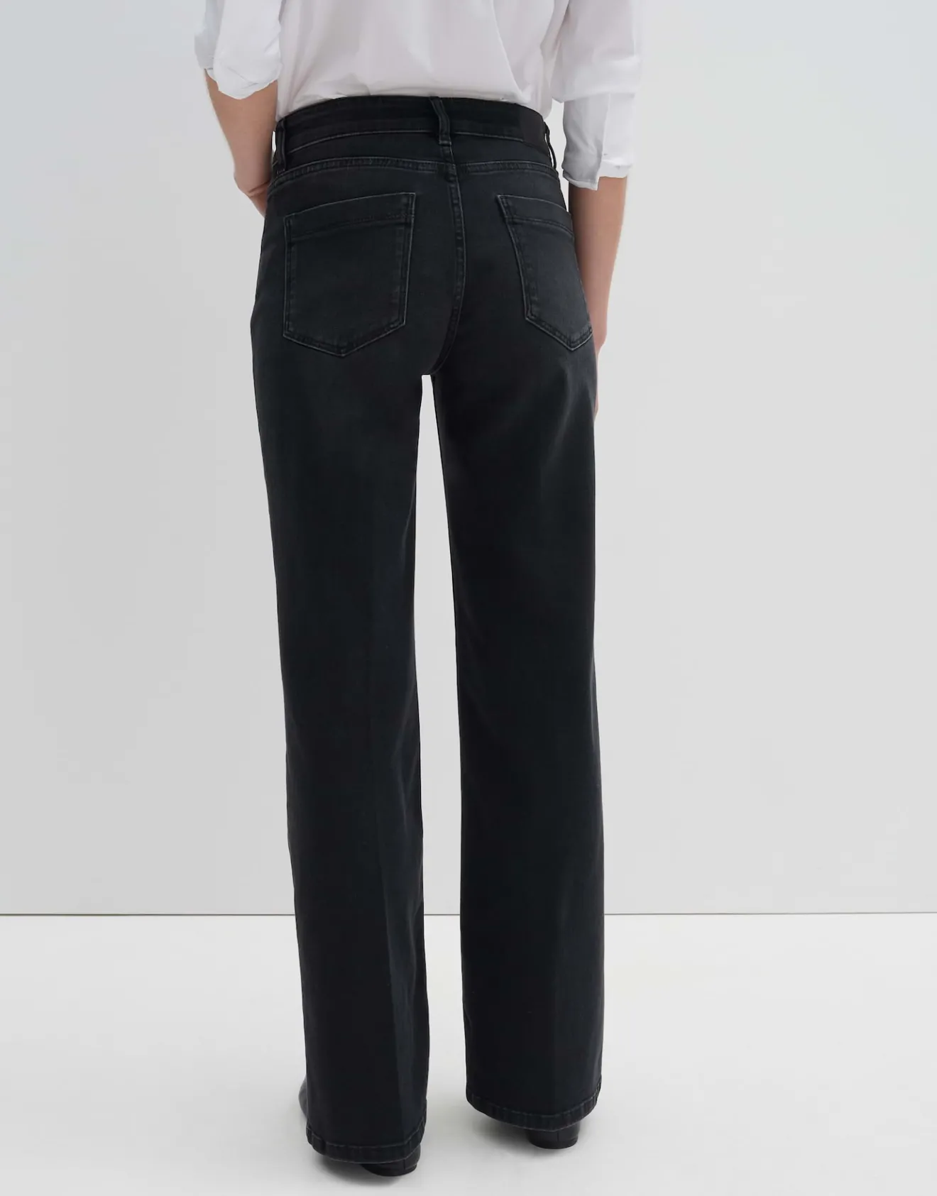 Hot Long Flared Jeans CARIE FRENCH aus stretchigem BCI Cotton Mix Hosen | Jeans
