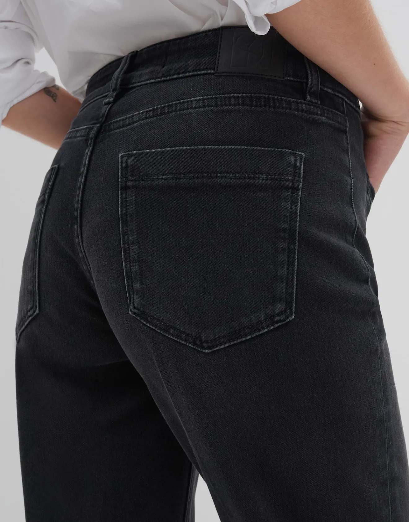 Hot Long Flared Jeans CARIE FRENCH aus stretchigem BCI Cotton Mix Hosen | Jeans