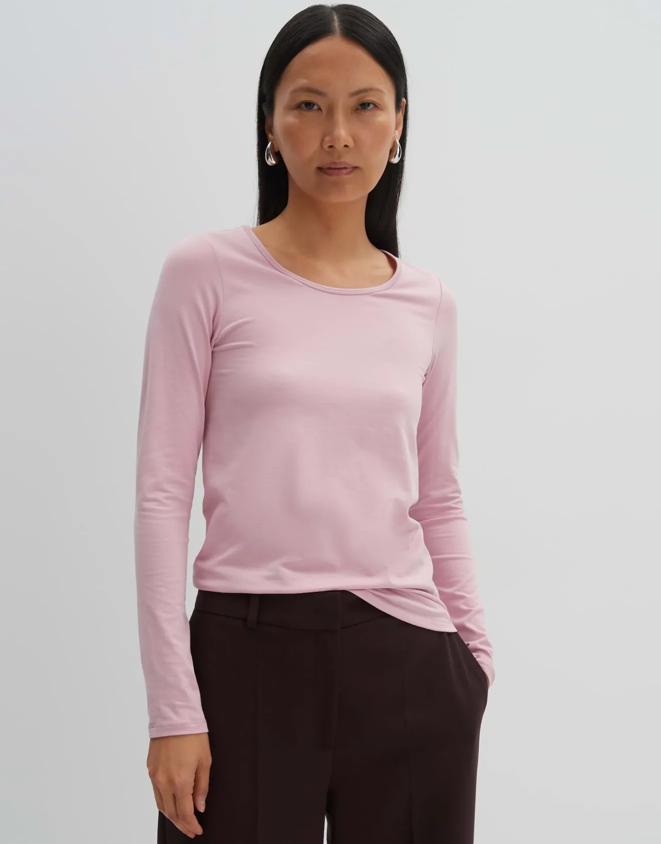 Shop Longsleeve Kalia aus Modal Mix Shirts | Basics