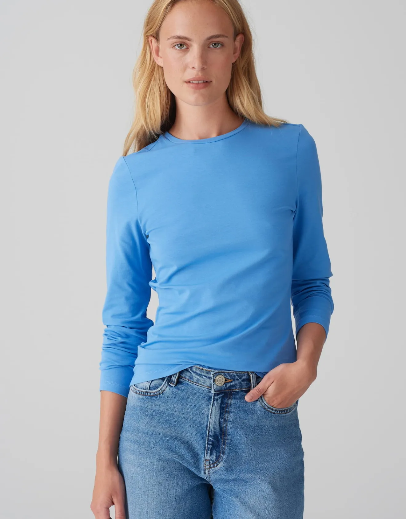 Cheap Longsleeve SMILLA Slim aus Jersey Basics | Shirts