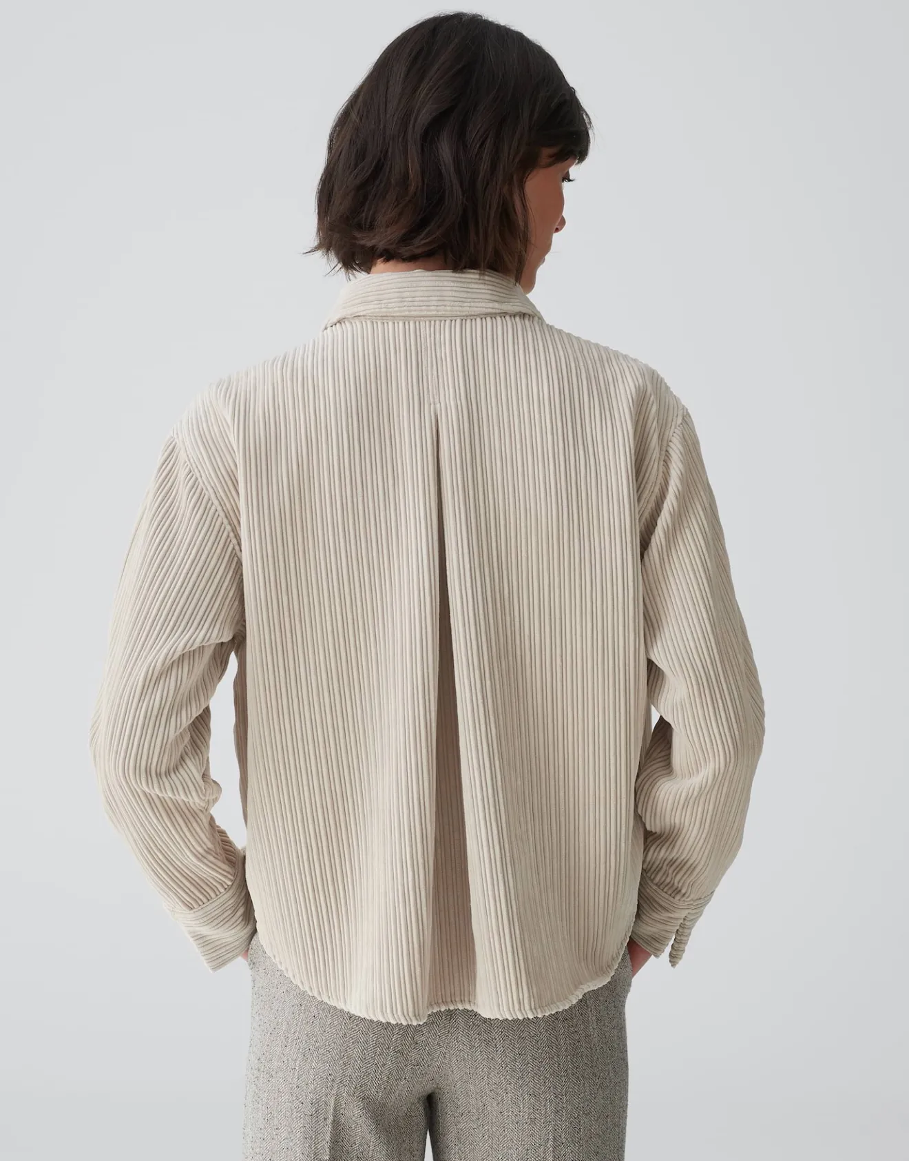 Flash Sale Overshirt FANKI Boxy Fit aus weichem Cord Blusen