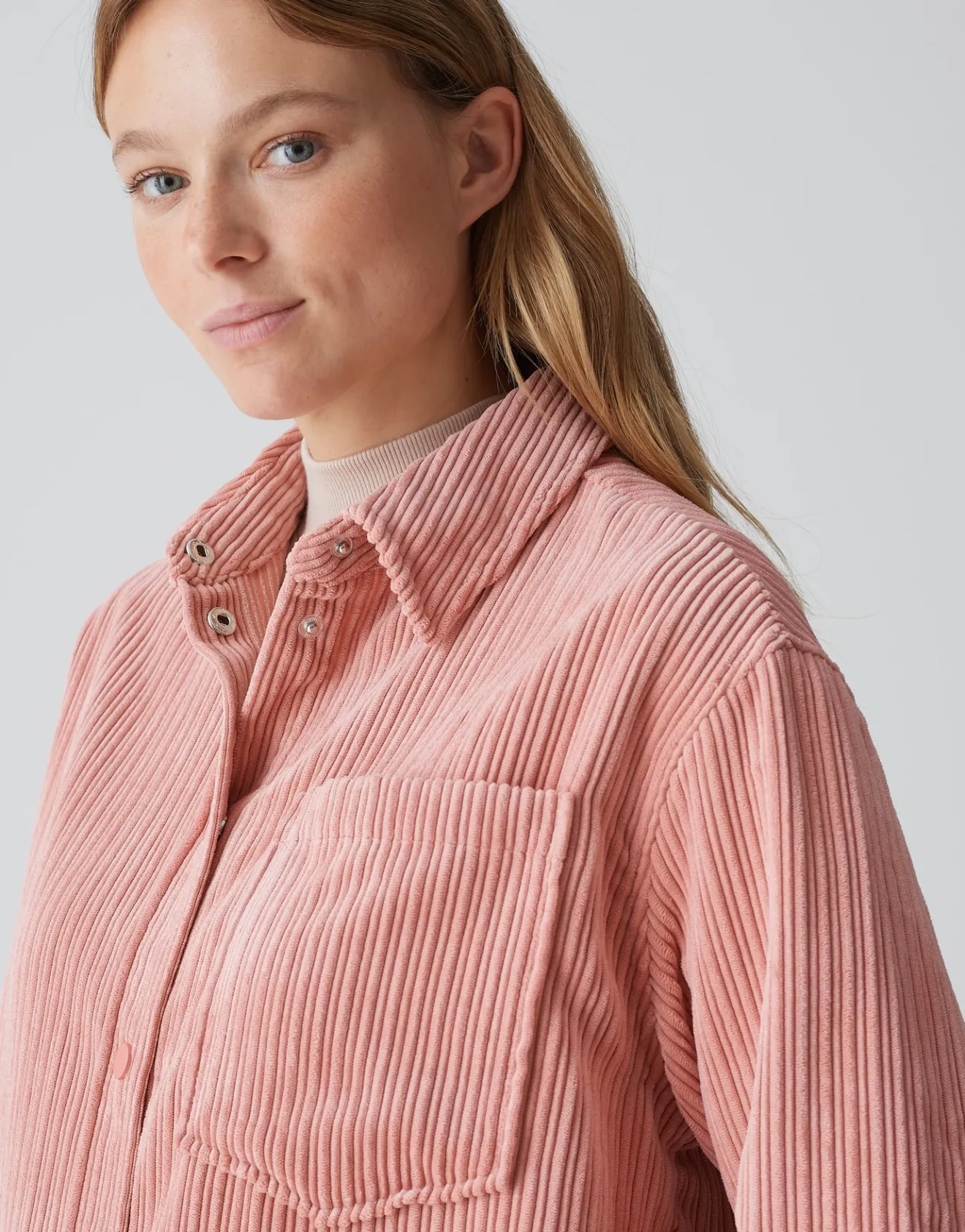 Outlet Overshirt FANKI Boxy Fit aus weichem Cord Blusen