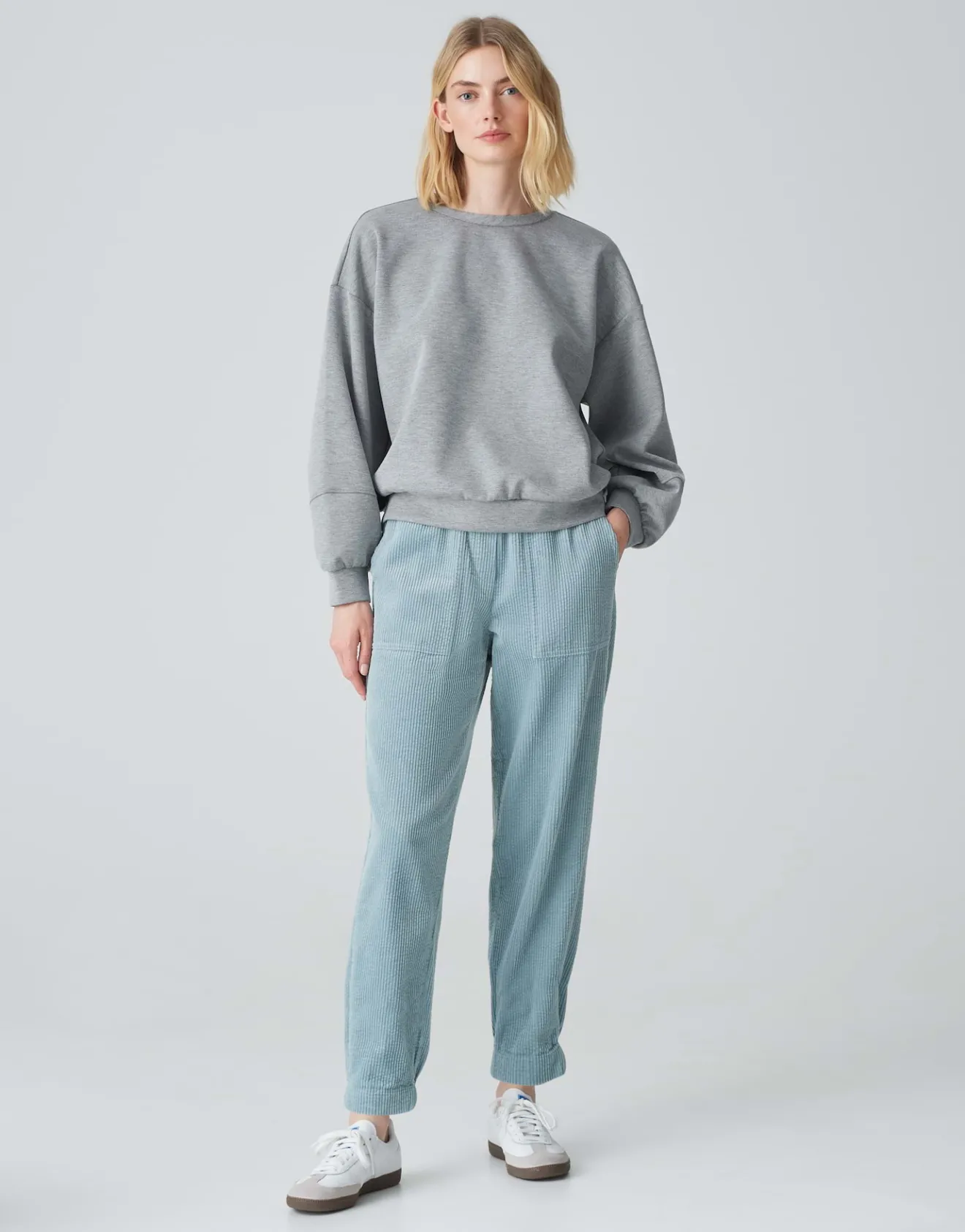 Cheap Oversized Sweater GUGI Loose aus softem Viskose Mix Sweat
