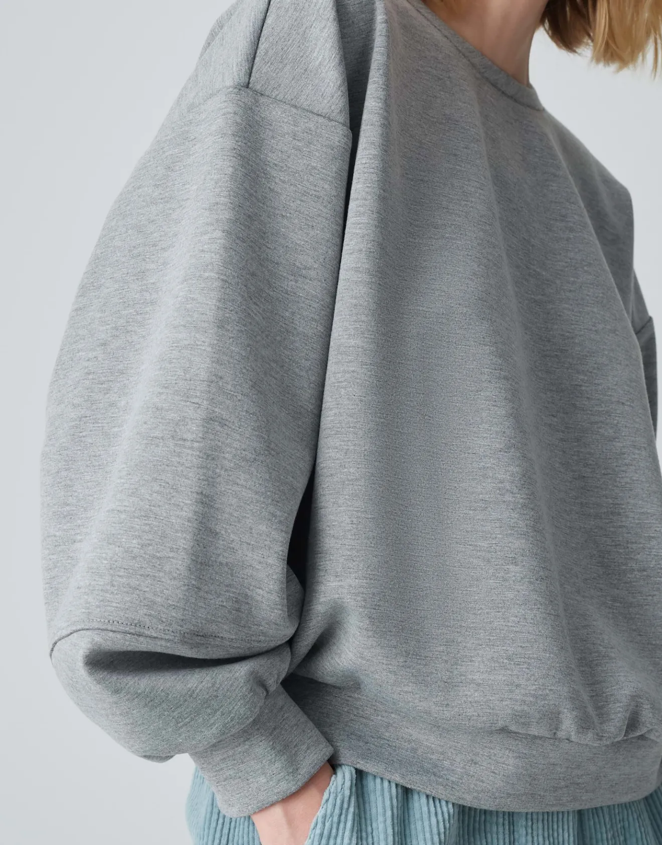 Cheap Oversized Sweater GUGI Loose aus softem Viskose Mix Sweat