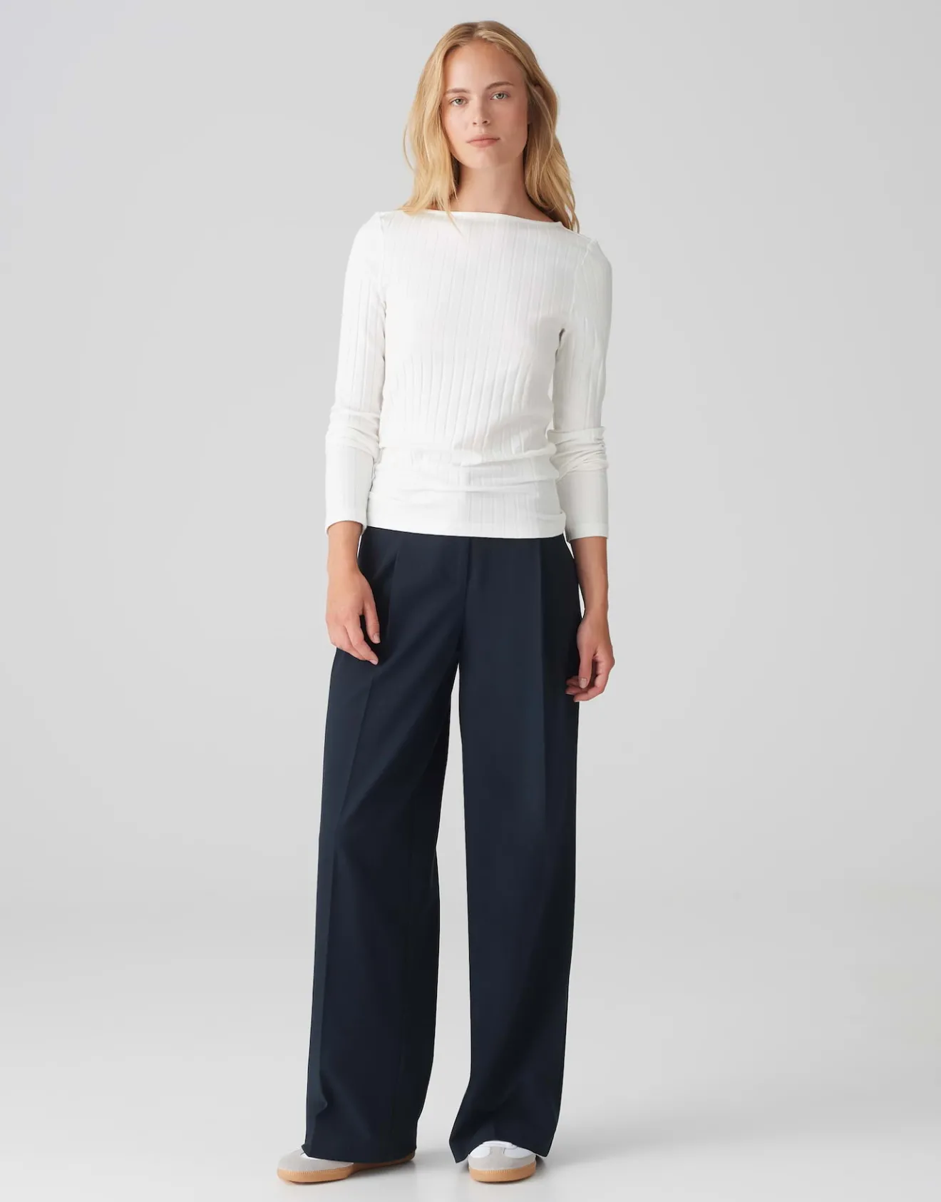 Fashion Rippshirt SOVKE Slim aus Baumwoll Mix Shirts