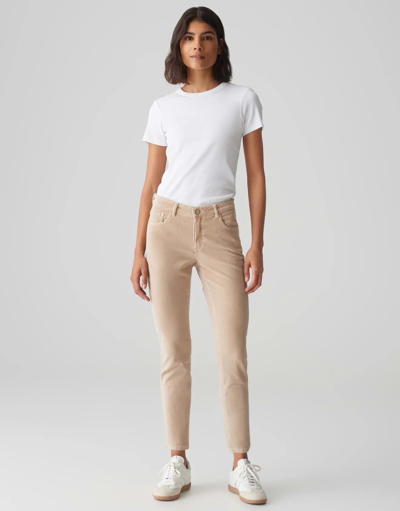 Sale Samthose EVITA GLAZED Slim Mid Rise aus BCI Cotton Mix Jeans