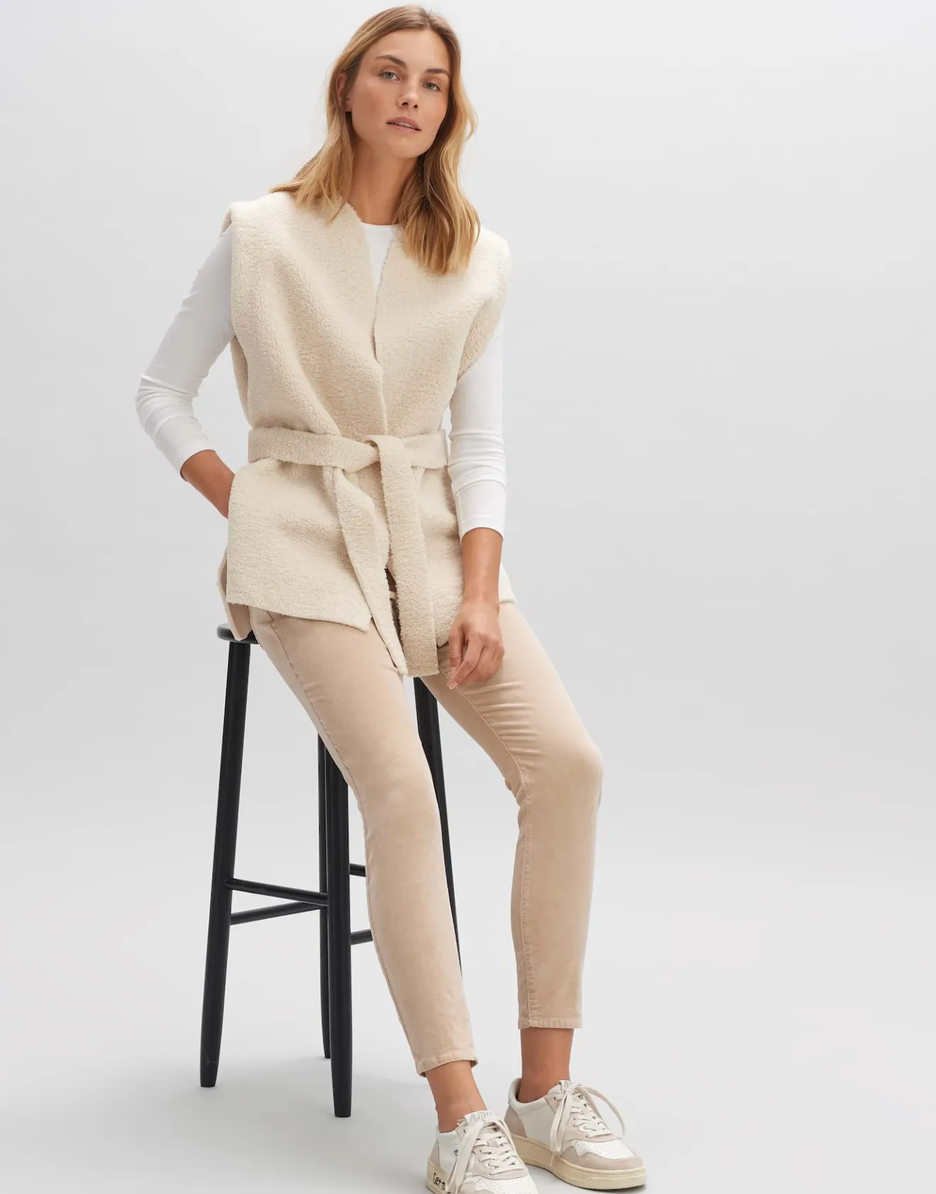 Sale Samthose EVITA GLAZED Slim Mid Rise aus BCI Cotton Mix Jeans