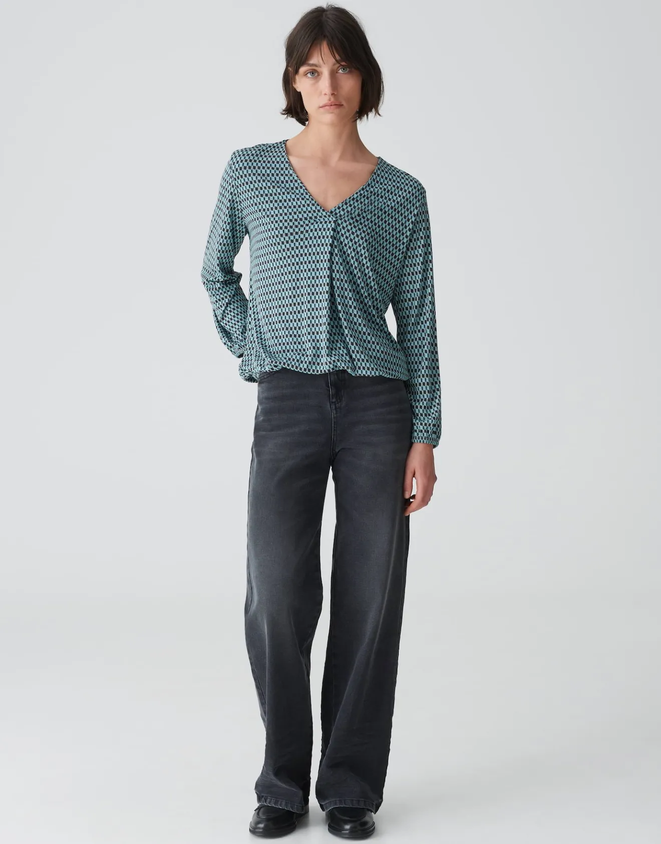 Fashion Shirt SANNAH TRADITION Regular aus nachhaltiger Viskose Shirts