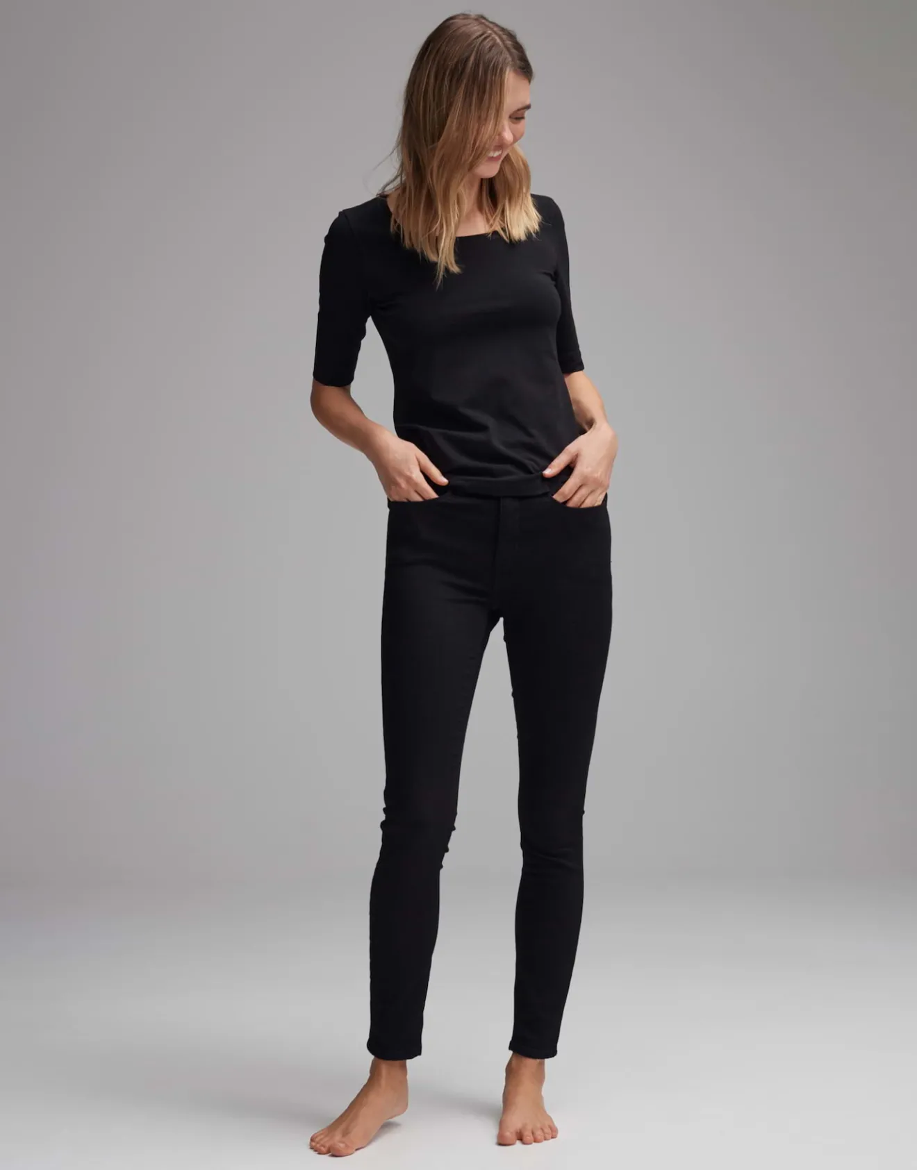 Flash Sale Shirt SERTA Slim aus Jersey Basics | Shirts