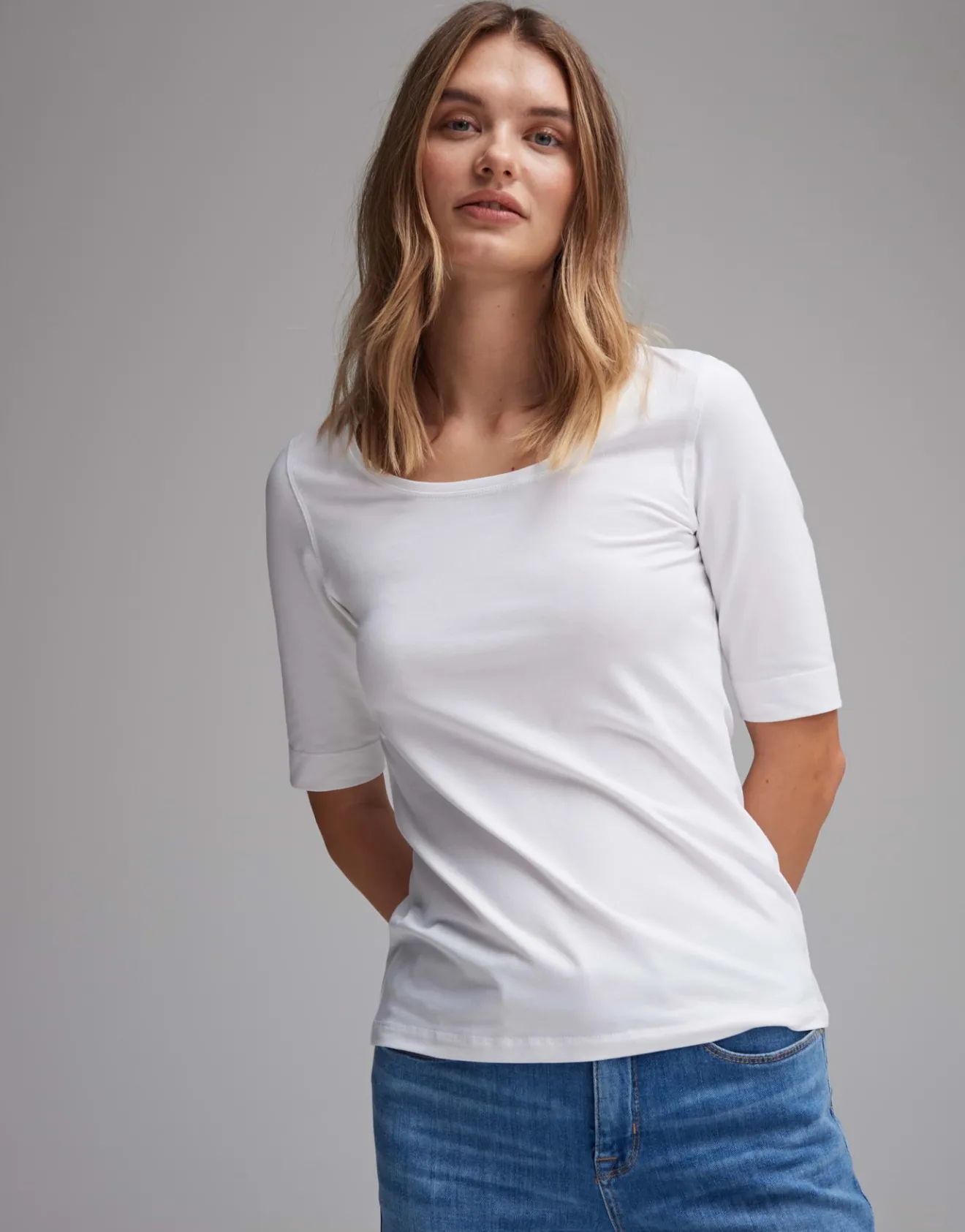 Online Shirt SERTA Slim aus Jersey Basics | Shirts