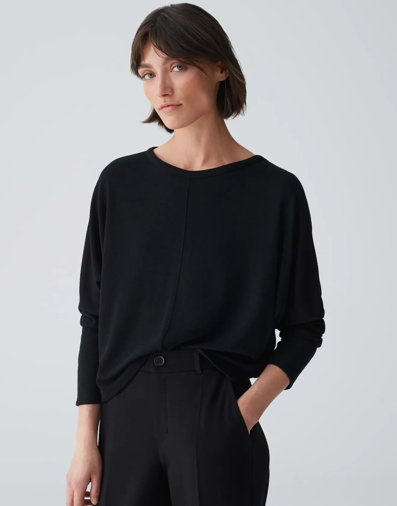 Hot Shirt SIMPLA Batwing Fit aus Viskose Mix Shirts