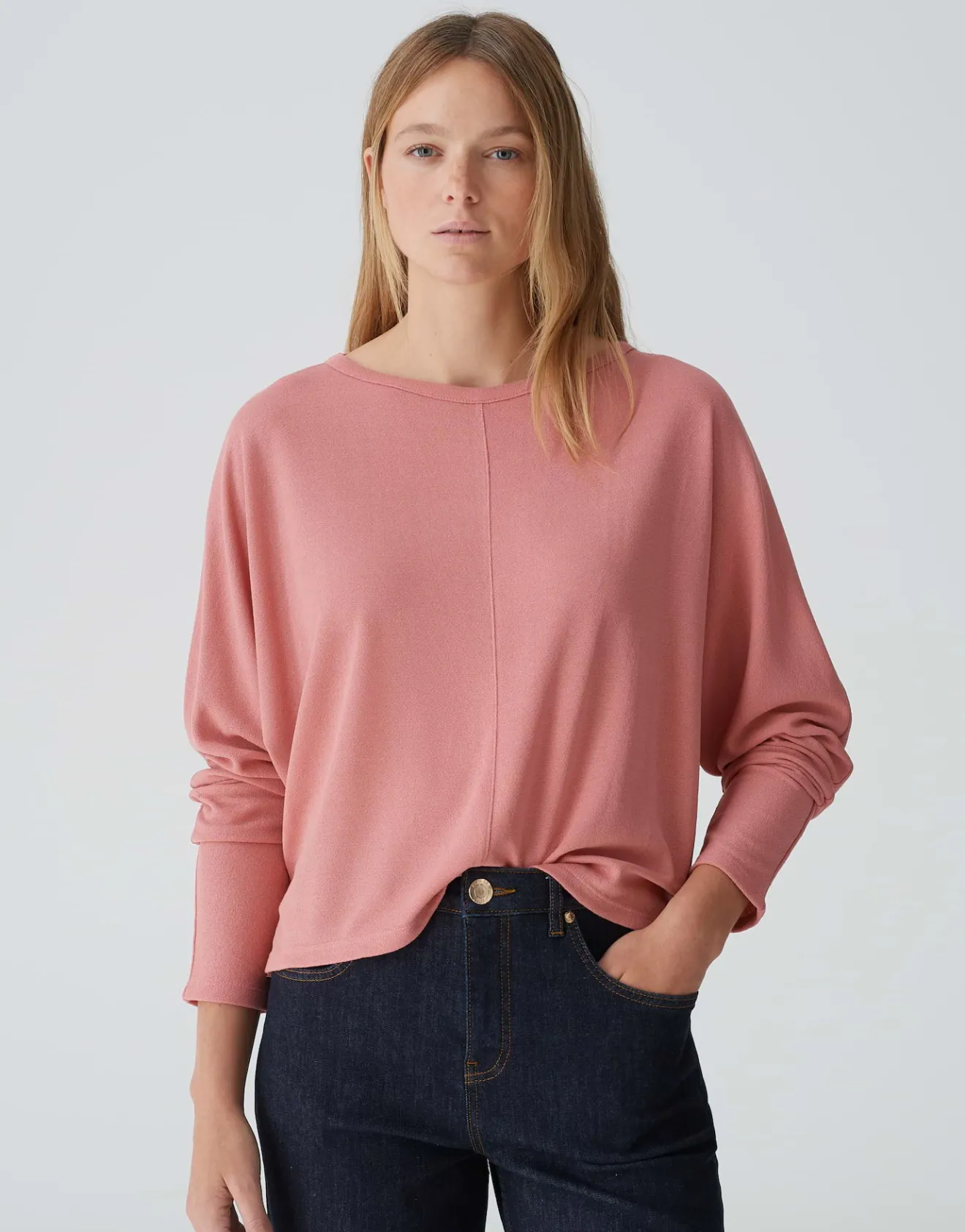 Outlet Shirt SIMPLA Batwing Fit aus Viskose Mix Shirts