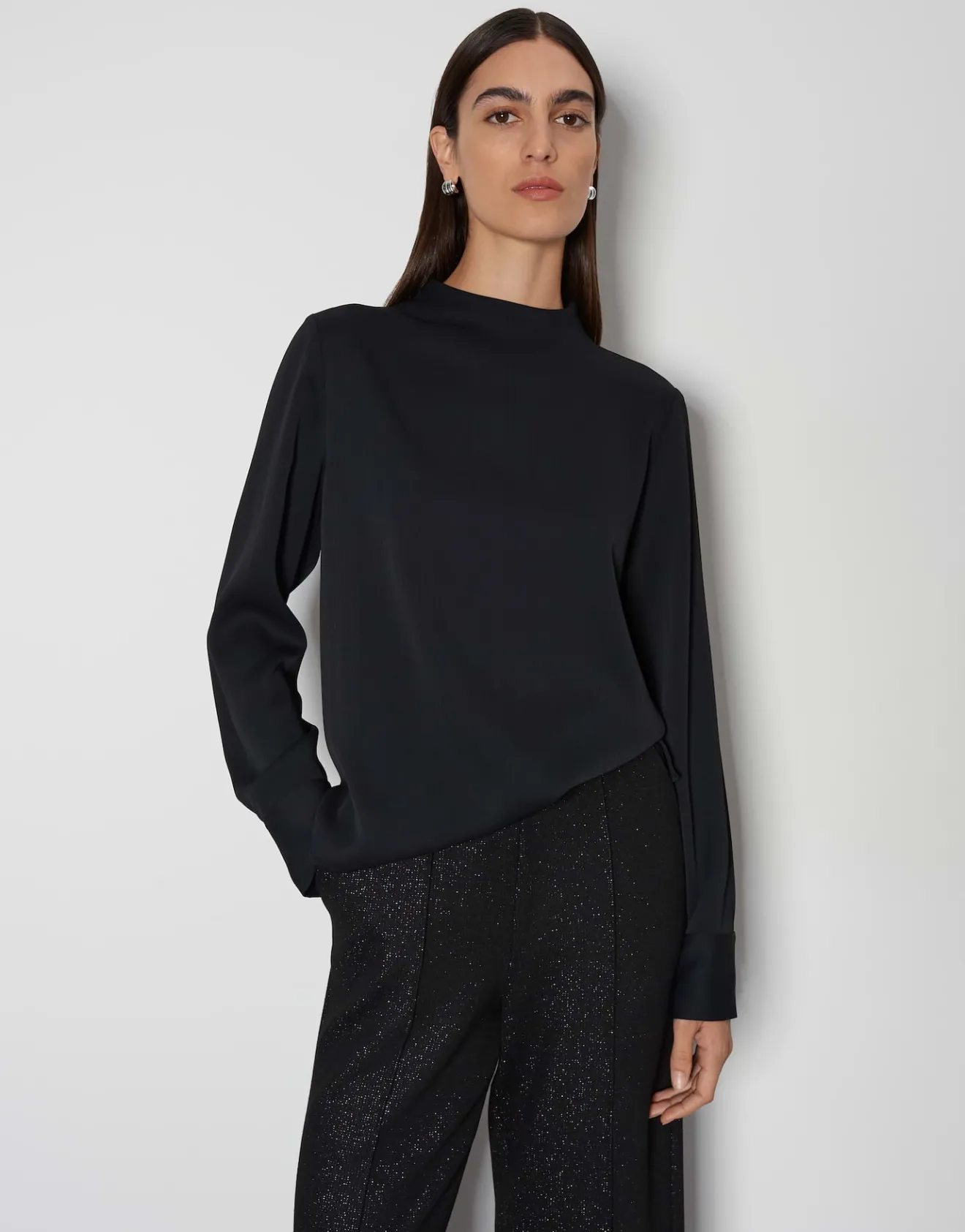 Online Shirtbluse ZOPHIRA Regular mit Stehkragen Blusen