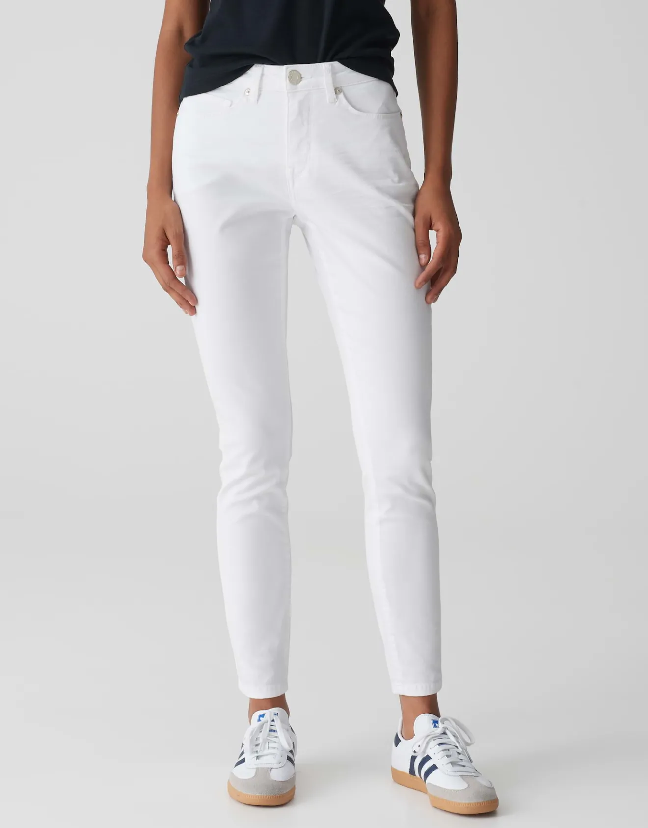 Discount Skinny Jeans ELMA CLEAR Low Rise aus stretchigem BCI Cotton Mix Jeans