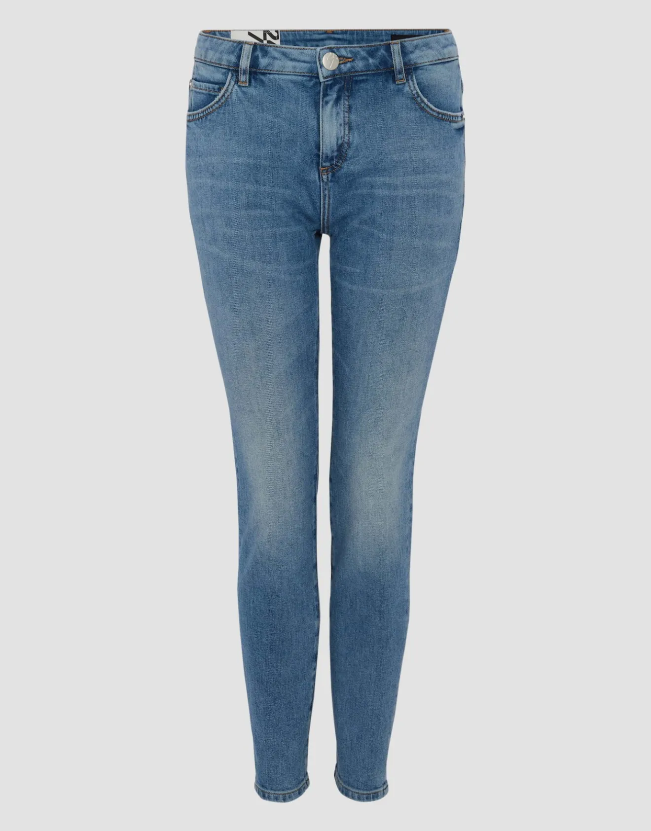 Best Sale Slim Jeans EVITA Mid Rise aus stretchigem BCI Cotton Mix Jeans