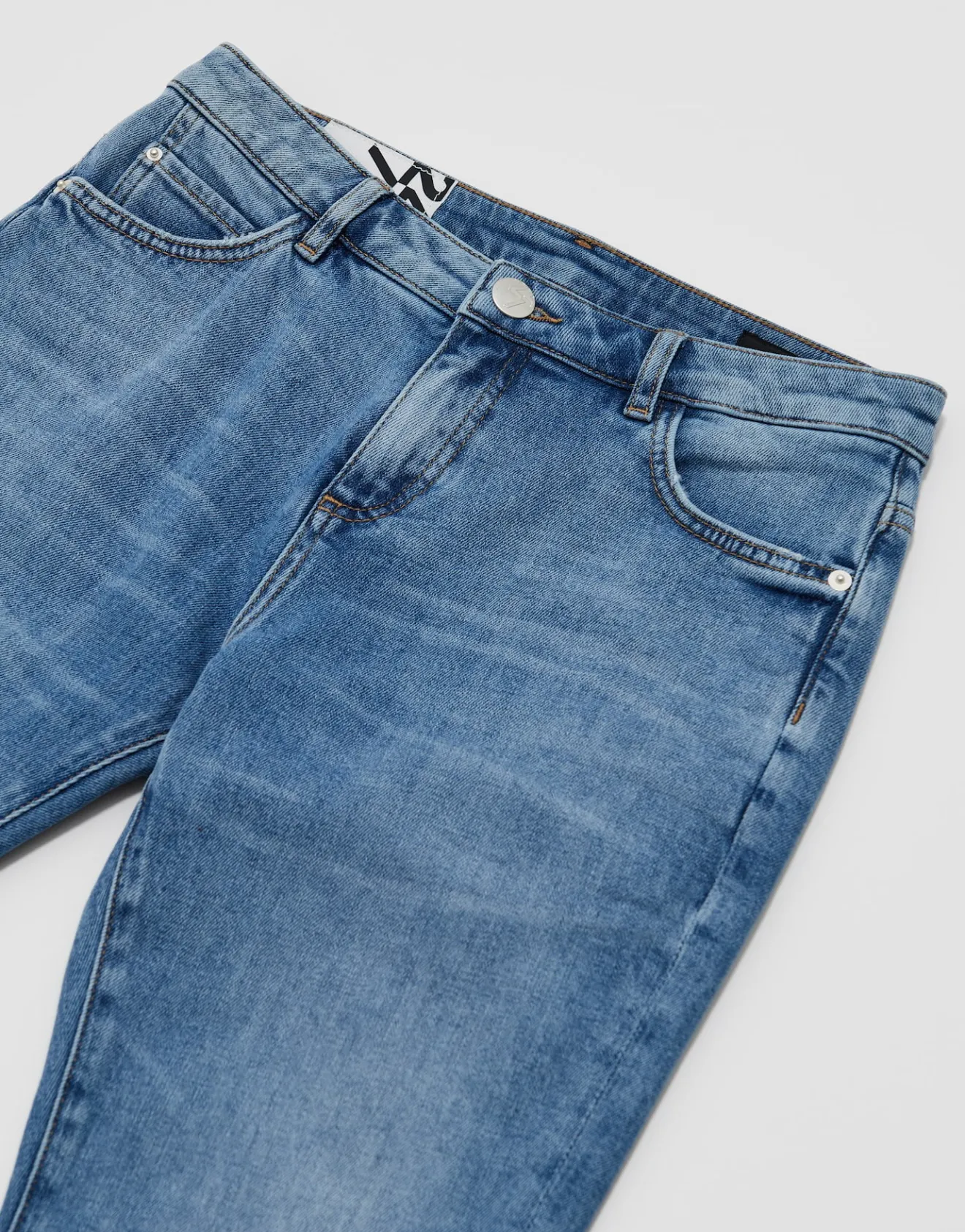 Best Sale Slim Jeans EVITA Mid Rise aus stretchigem BCI Cotton Mix Jeans