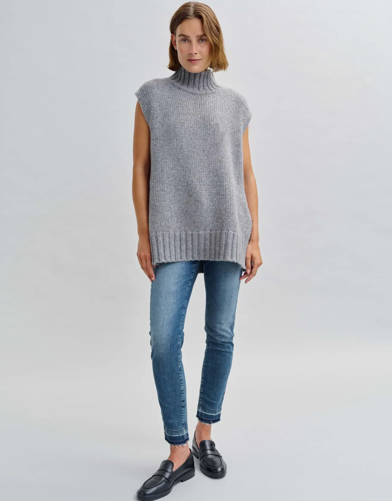 Cheap Slim Jeans EVITA URBAN Mid Rise aus softem BCI Cotton Mix Jeans