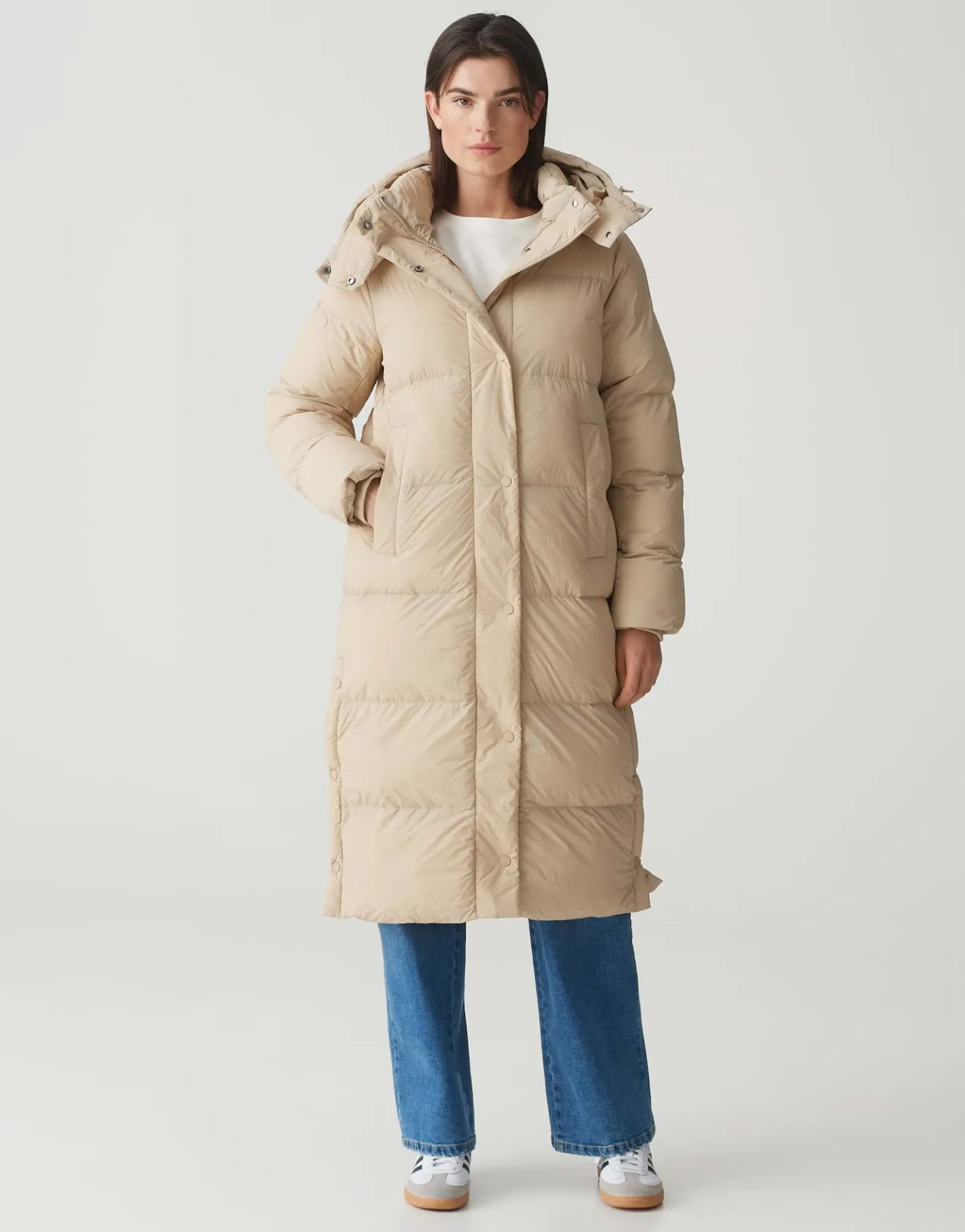 Sale Steppmantel HALLINE Regular aus synthetischen Daunen Jacken & Mäntel