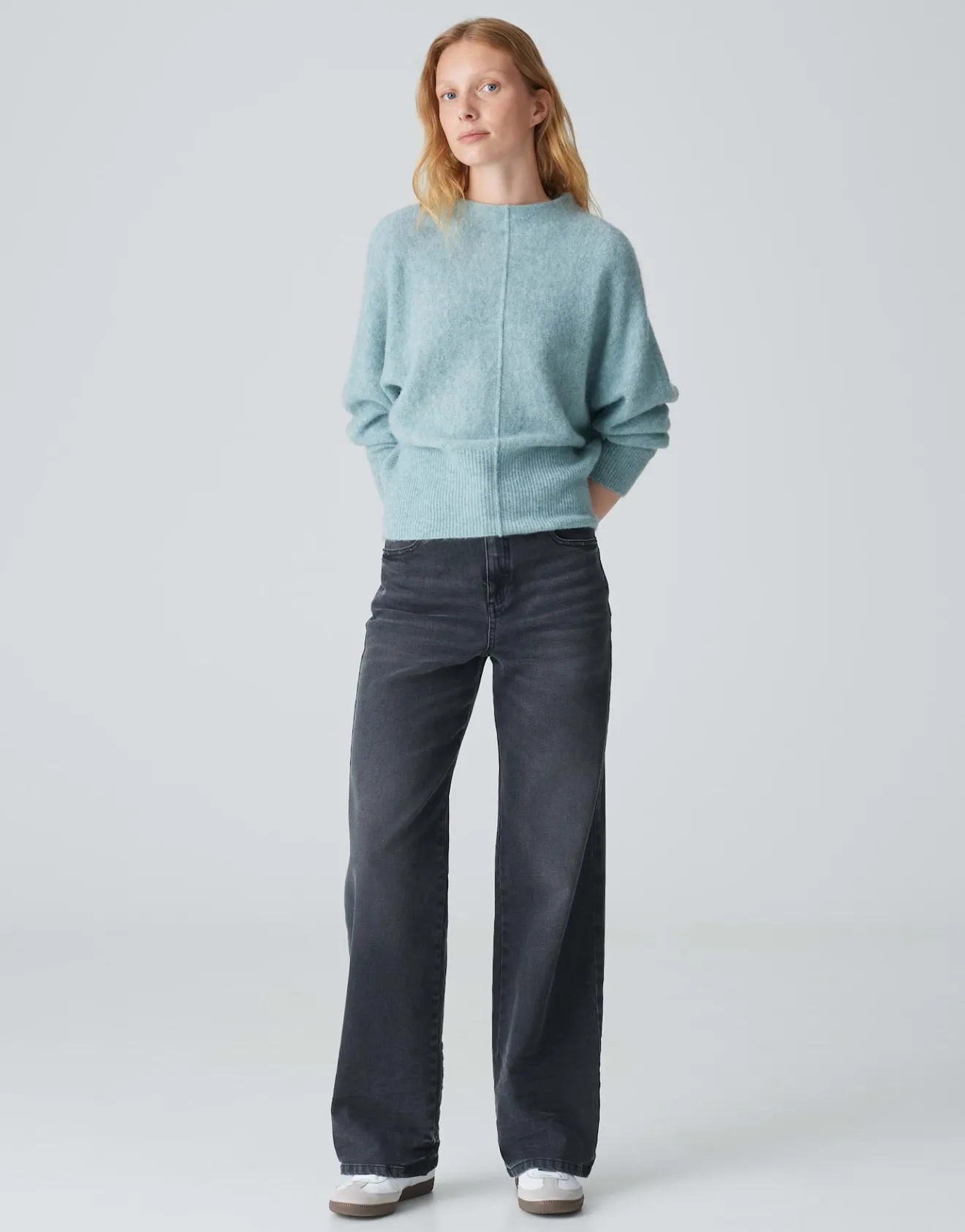 Hot Strickpullover PAHUMA SOFT Batwing Fit mit Mohair Strick