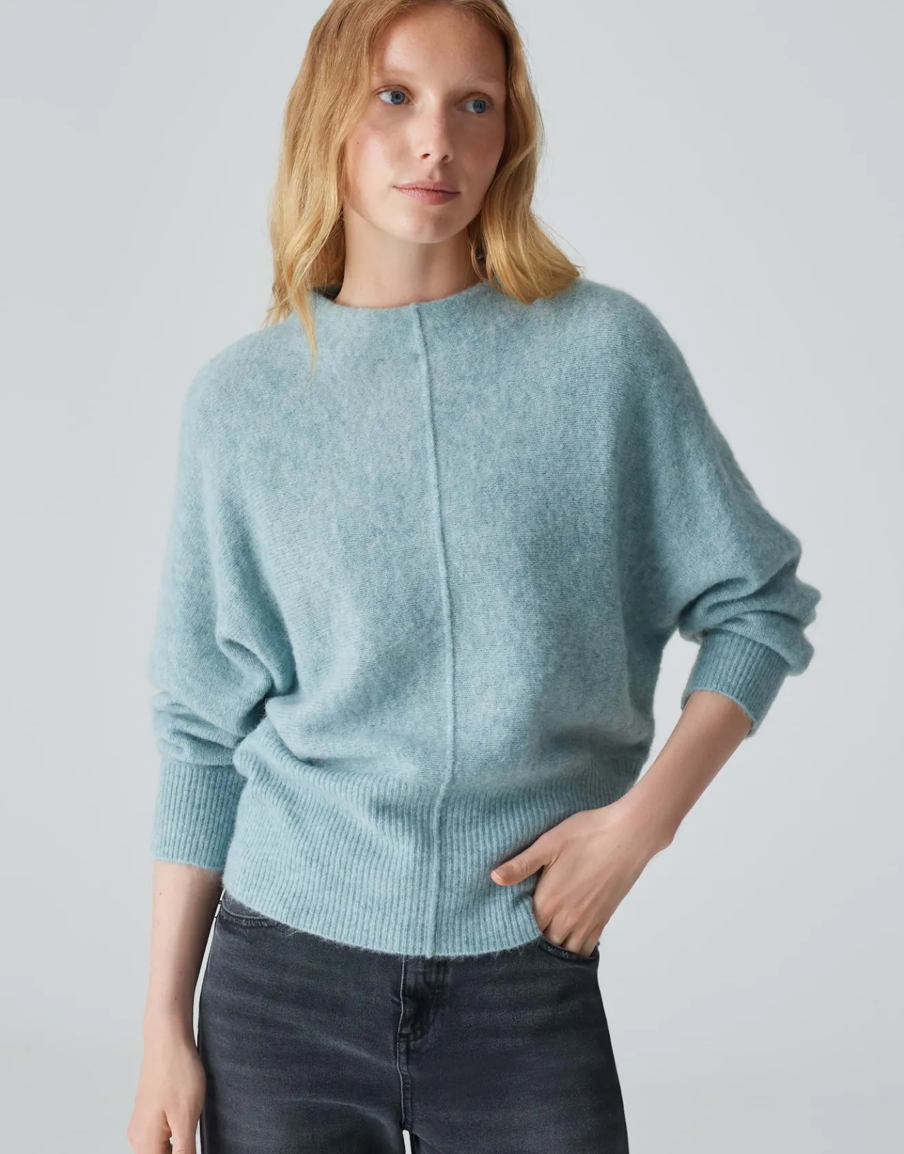 Hot Strickpullover PAHUMA SOFT Batwing Fit mit Mohair Strick