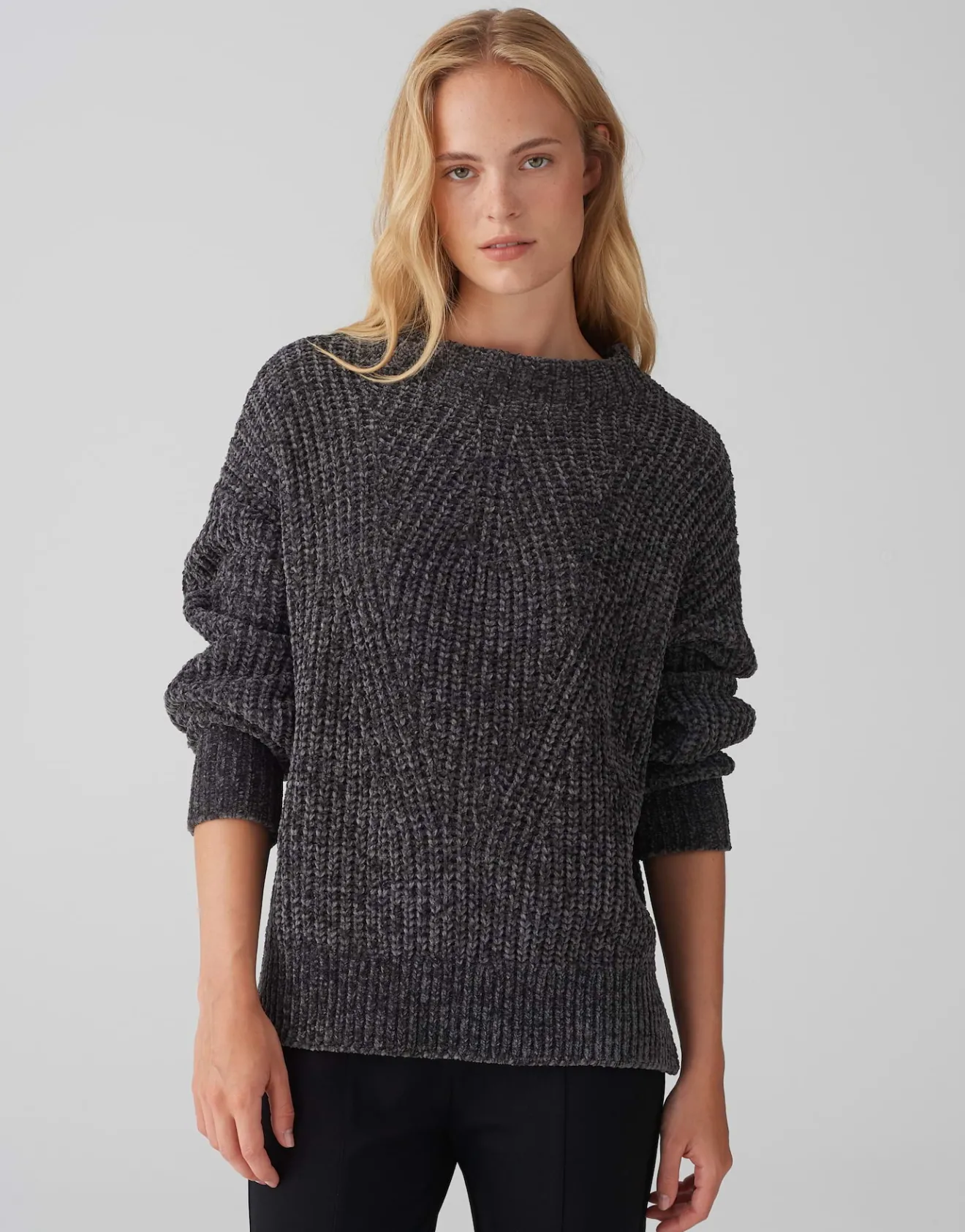 Shop Strickpullover PANETA Loose aus weichem Chenille Strick