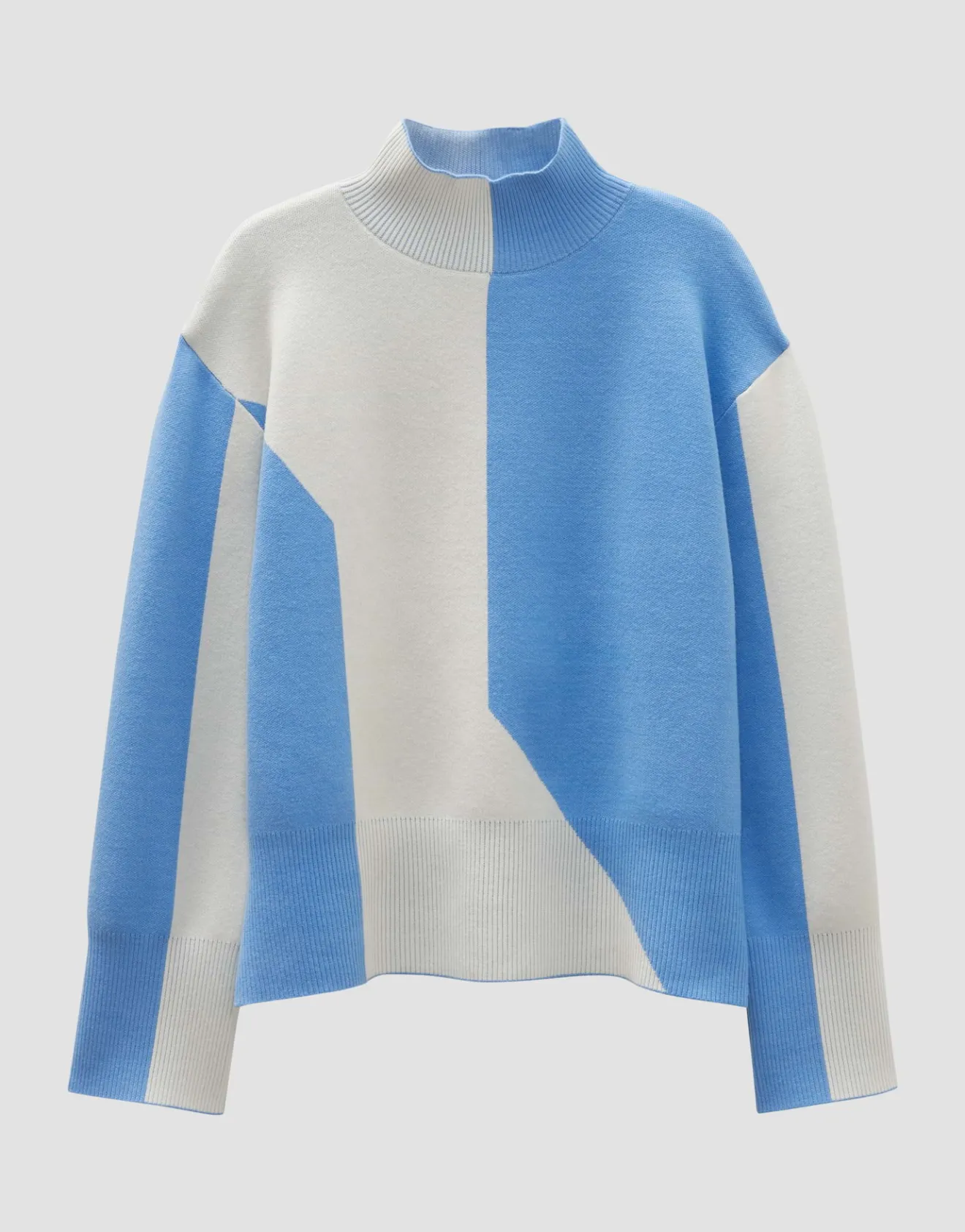 Hot Strickpullover TAMIELA Loose mit Color Blocking Strick