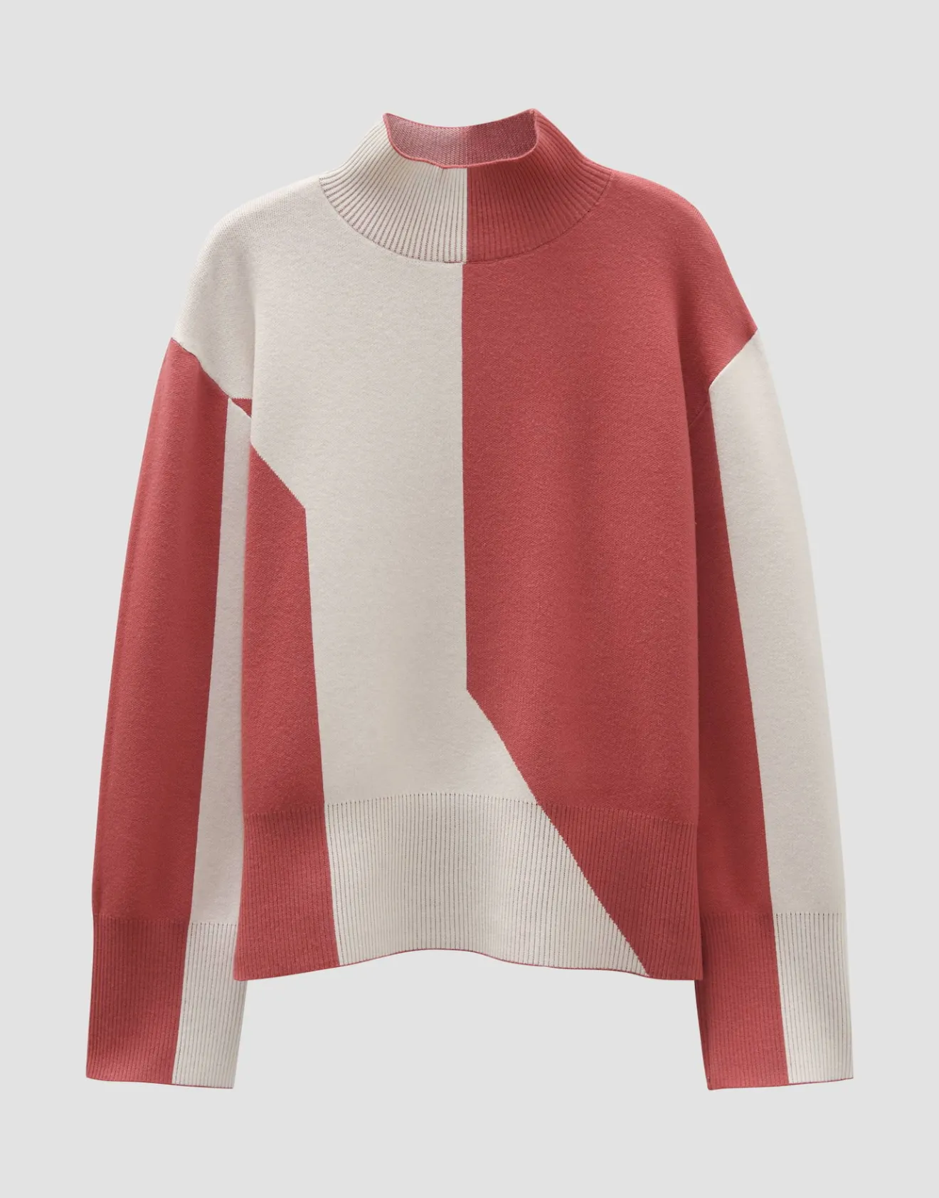 Store Strickpullover TAMIELA Loose mit Color Blocking Strick