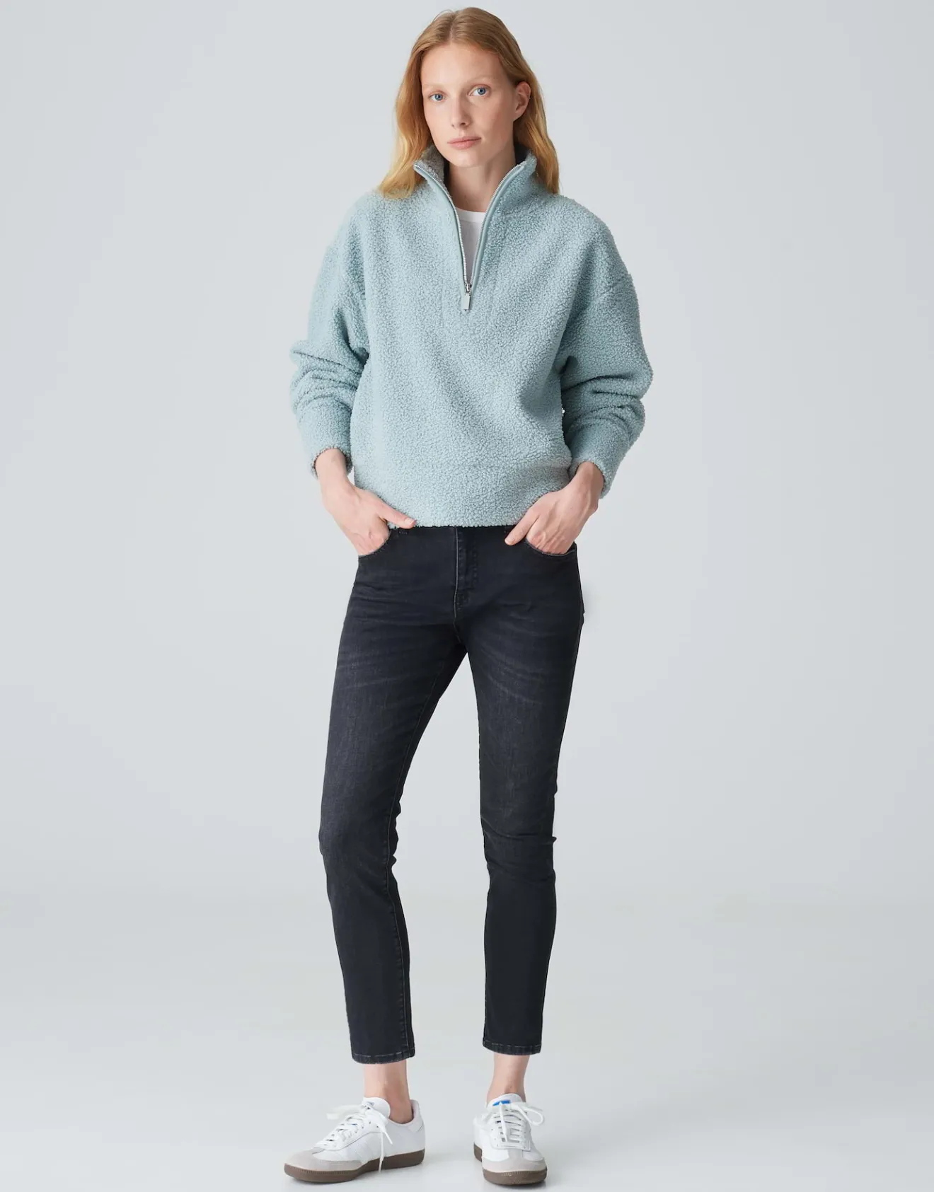 Shop Sweater GATROI Regular in Teddyfell Optik Sweat